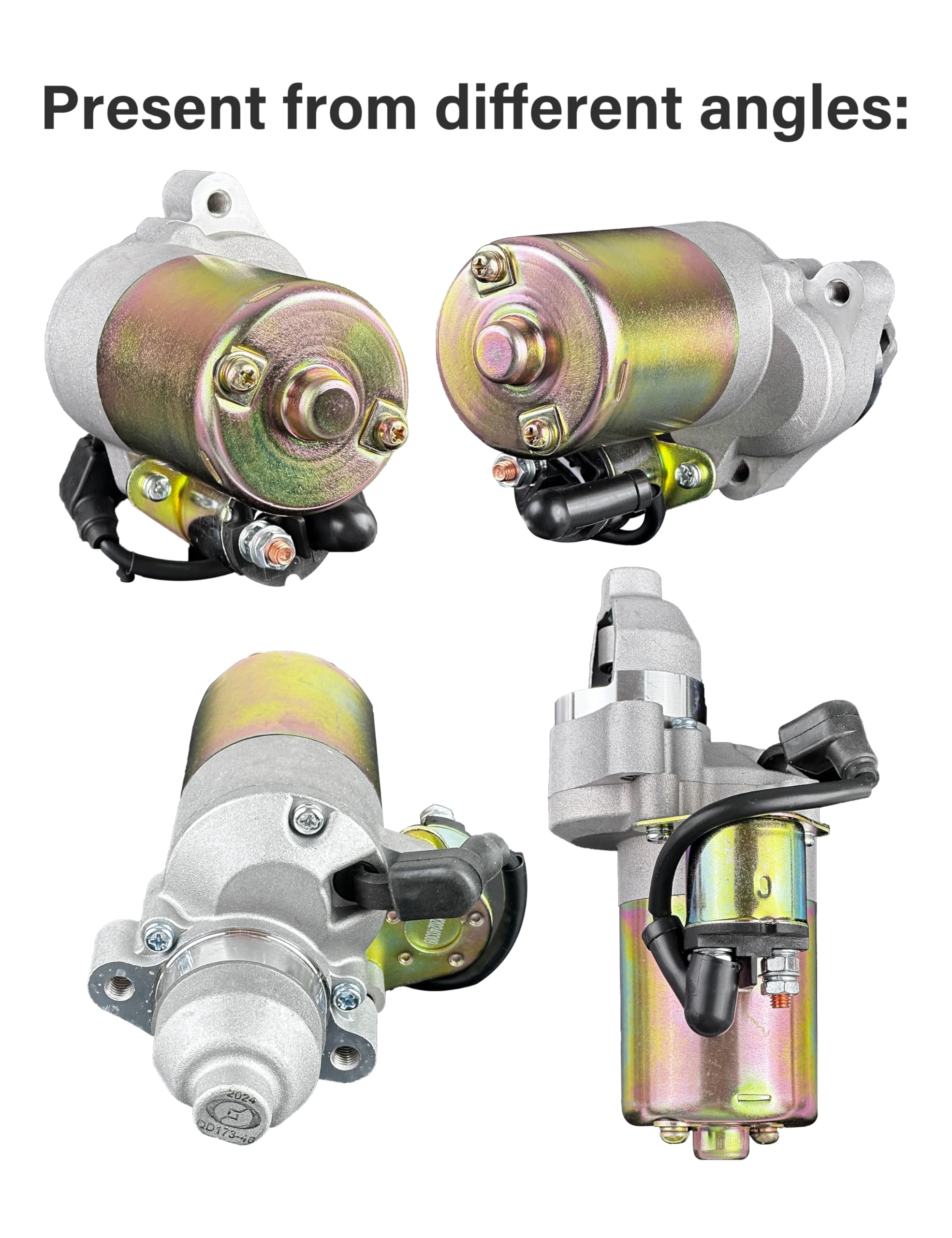 Yamakato 31200-Zh9-003 Starter Motors For Honda Gx240 Gx270 8-9Hp W/Solenoid 410-52067 31200-Zh9-013 Snd-1080 Denso 128000-2240