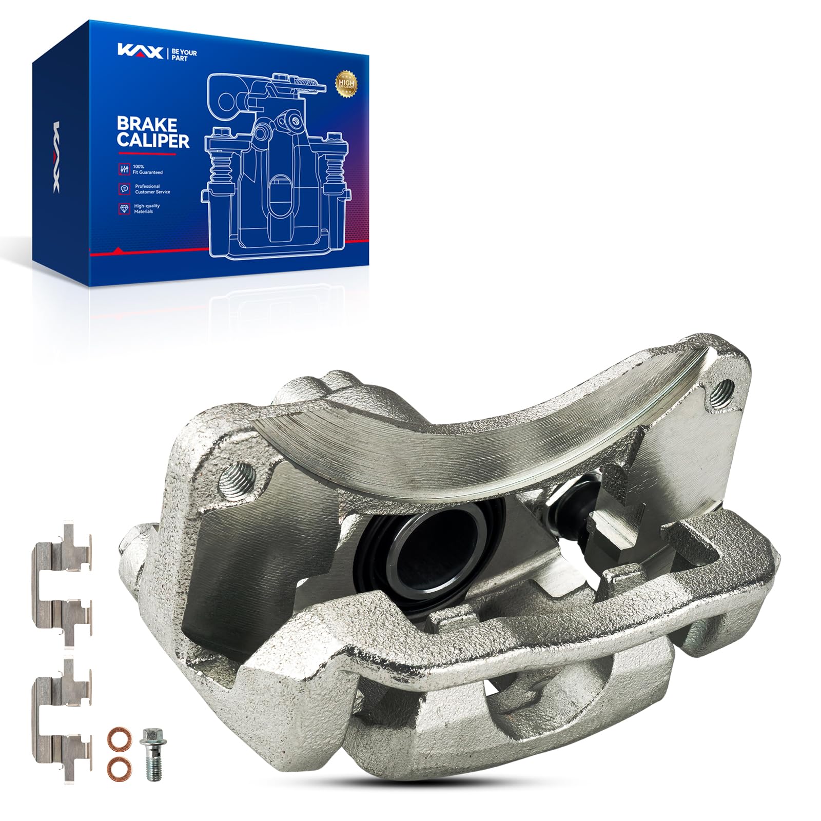 Kax Disc Brake Caliper Assembly Fit For Subaru Outback 2000-2004, Legacy 2000-2004, Baja 2003-2006, Rear Left Driver Side, 19B25