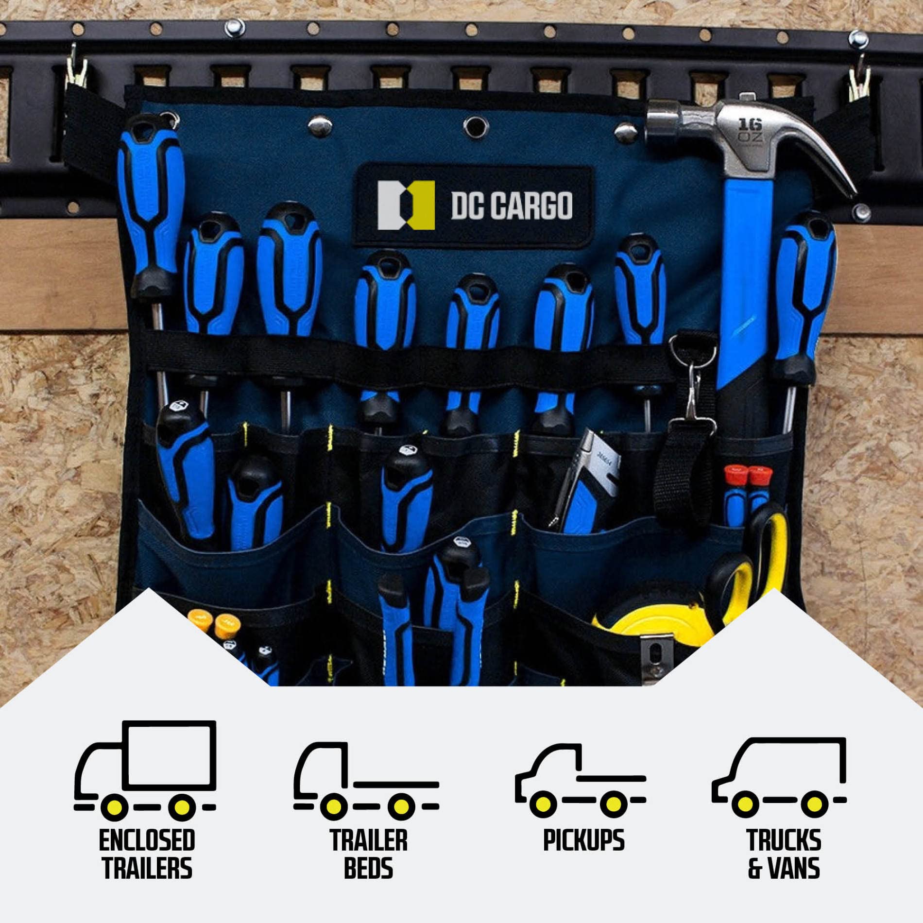 E Track Tie Down Rail Kit 5' (2 Pack) for Garages, Vans, Trailers, Motorcycle Tie Downs, ATV Mountings - ETrack Bar Rails - Galv