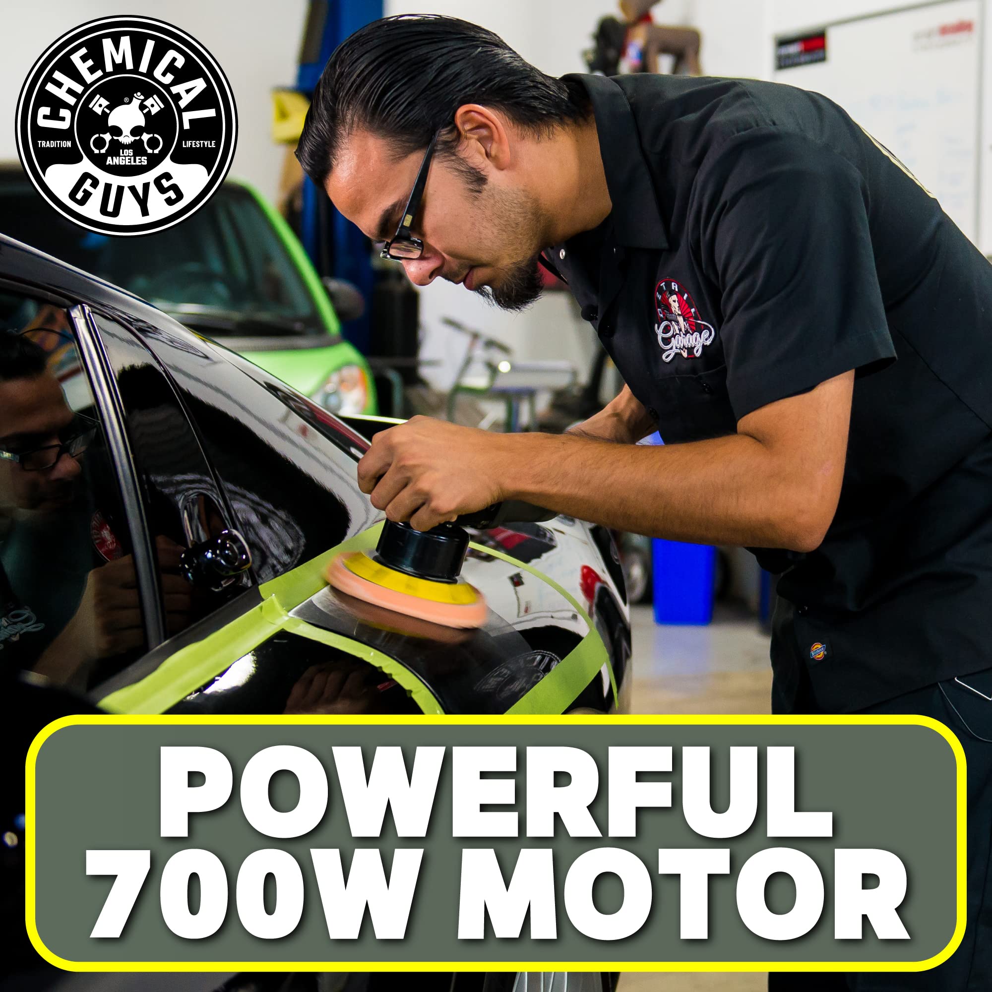 Chemical Guys Buf_501X 10Fx Random Orbital Polisher, Pads, Polishes & Compounds Kit (Safe For Cars, Trucks, Suvs, & More) Digita