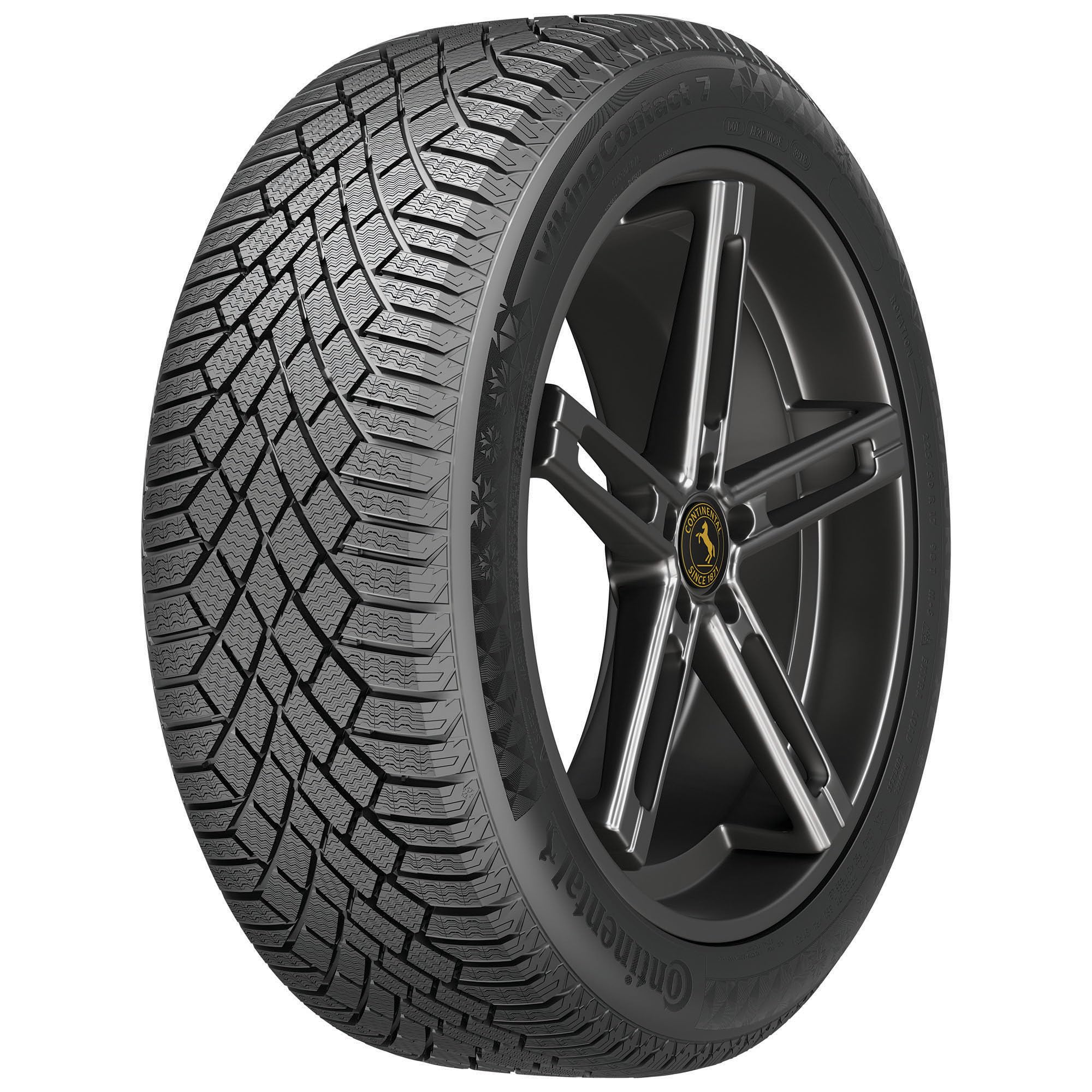 Continental Viking Contact 7 Winter Studless Radial Tire - 235/65R18Xl 110T