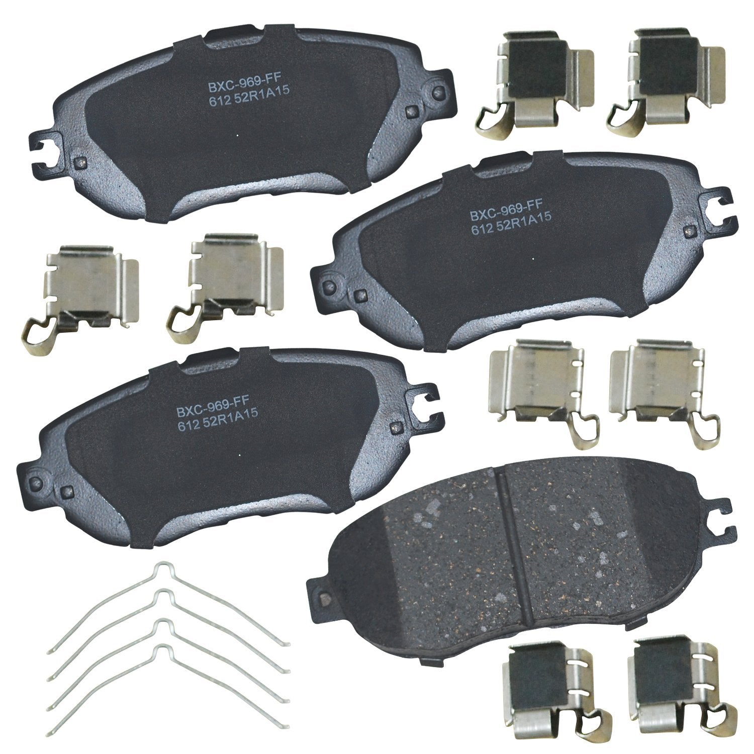 Bendix Premium Sbc612 Ceramic Front Brake Pads For Lexus Ls400 1994-1993