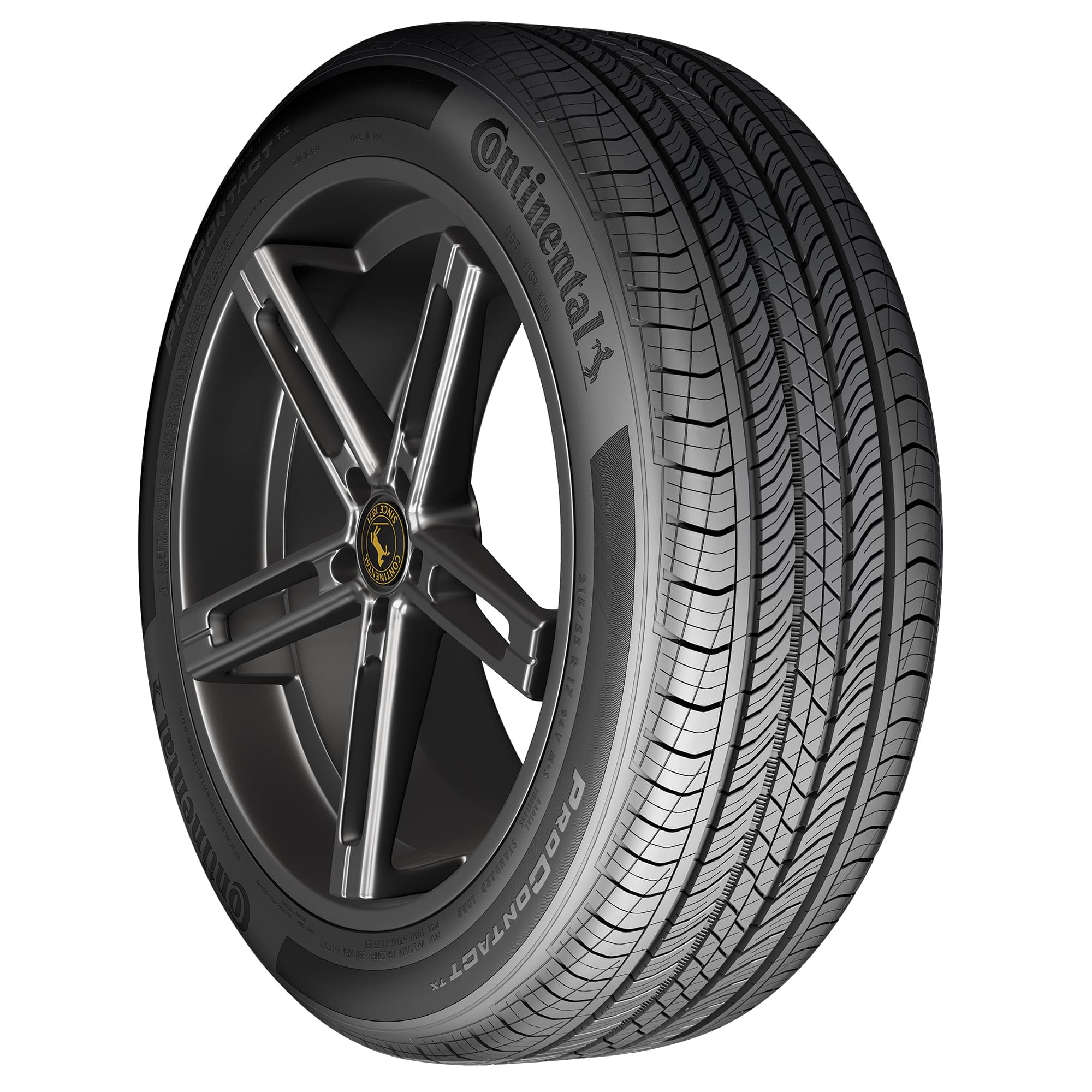Continental Procontact Tx All-Season Truck/Suv Touring Radial Tire-285/40R21 285/40/21 285/40-21 109V Load Range Xl 4-Ply Bsw Bl