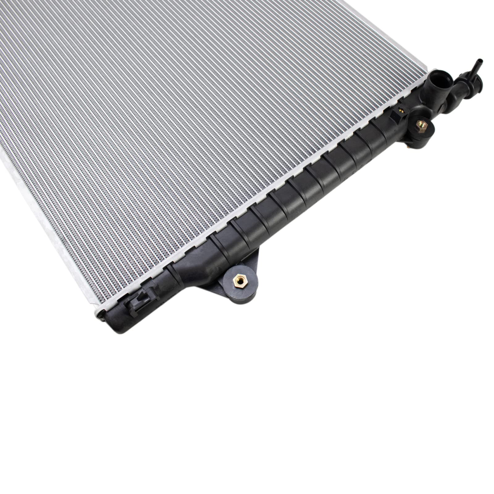 Trq Radiator Assembly Aluminum Core Compatible With 16-23 Toyota Tacoma Cu13565