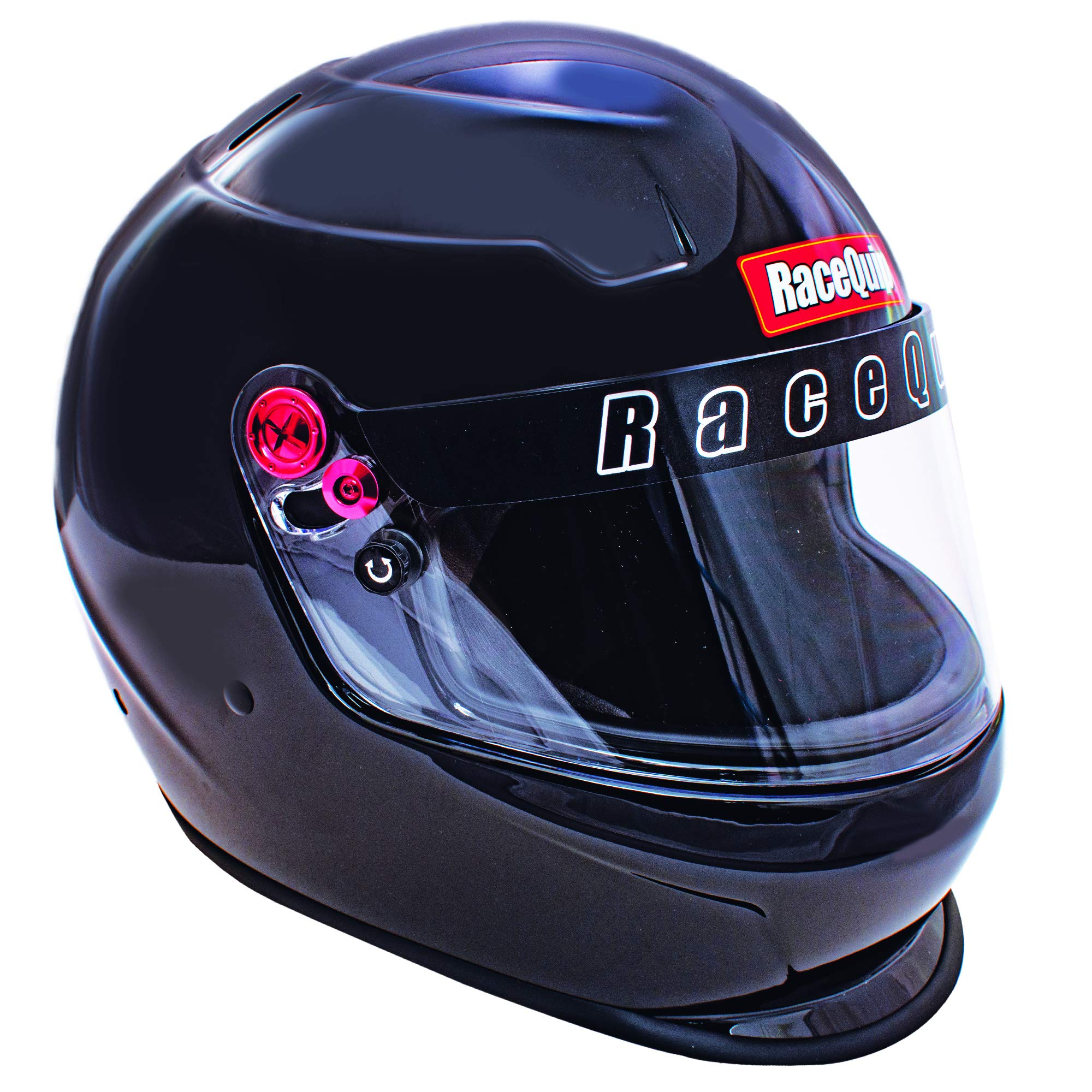Racequip Full Face Helmet Pro20 Series Snell Sa2020 Rated Gloss Black Large 276005