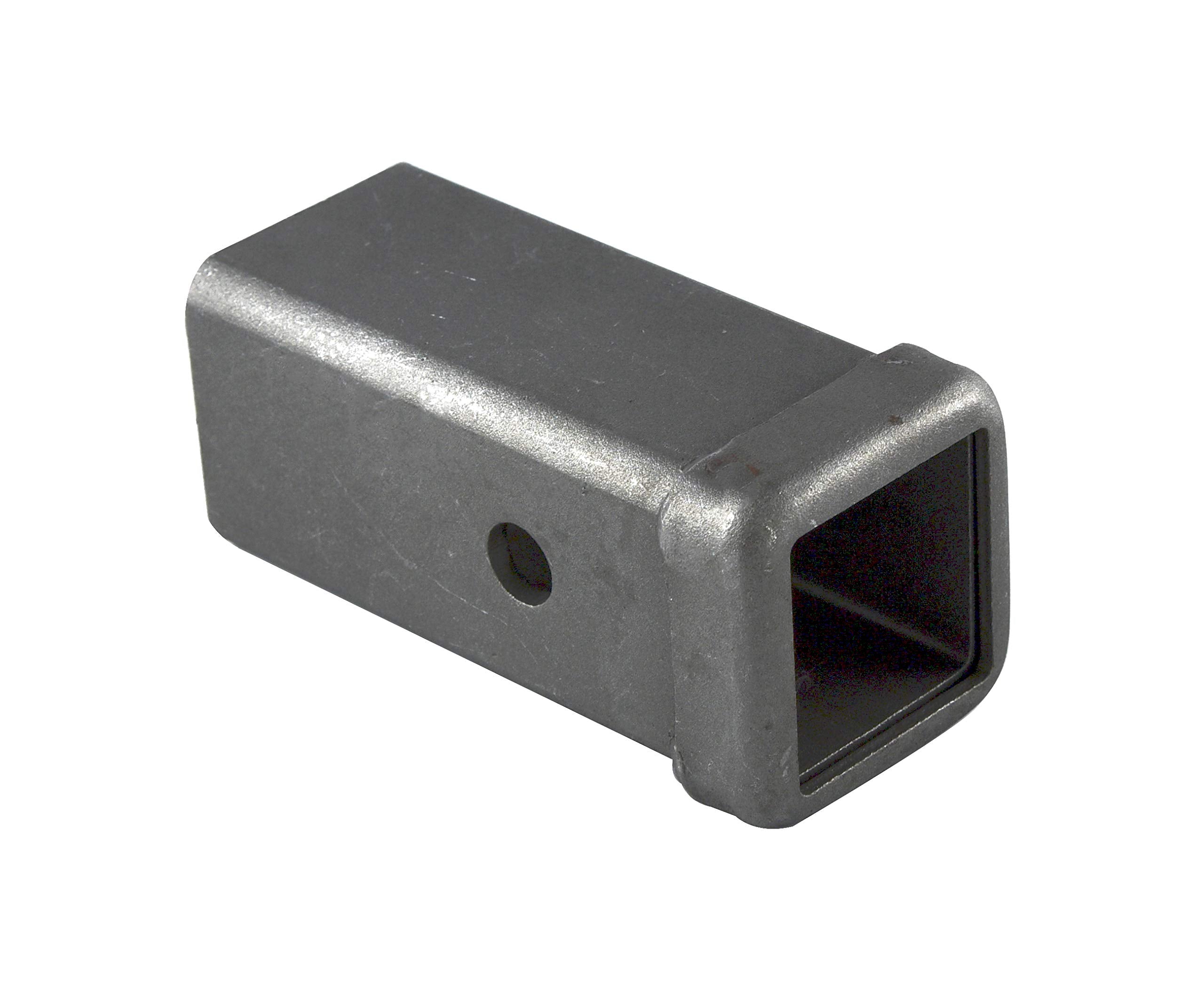 Toptow 64453-2 Trailer Hitch Receiver Tube 2-Inch X 6-Inch Length Storage Box, Weld On Raw Steel, 2 Packs…