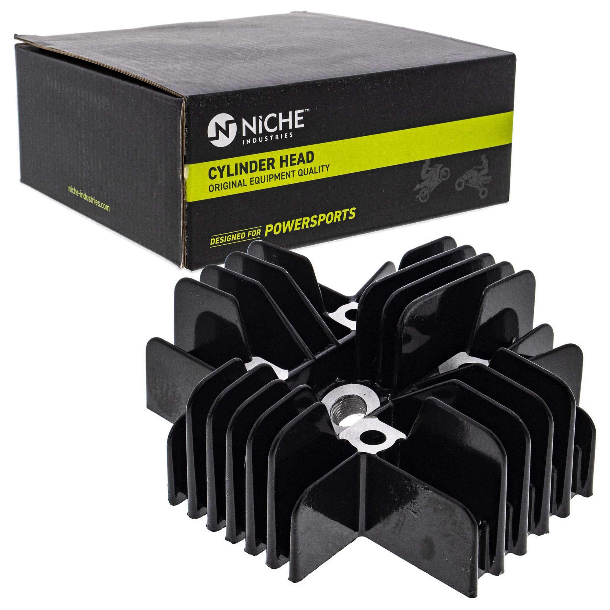 Niche 80Cc Engine Cylinder Head Namura Piston Gasket Top End Kit For Yamaha Pw80 Big Wheel 21W-11111-00-00 3E5-11631-00-97