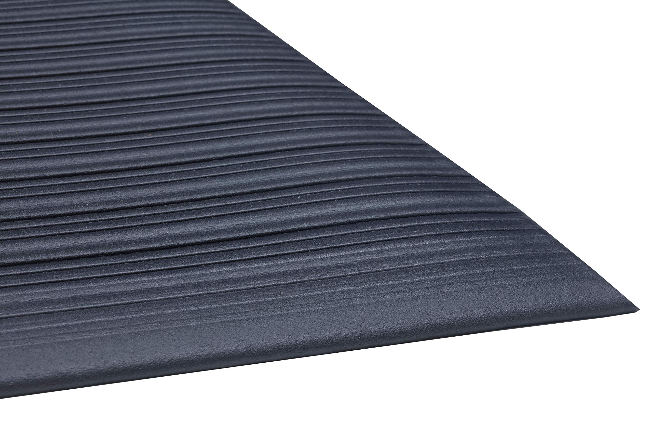 Guardian Air Step Anti-Fatigue Floor Mat, Vinyl, 27X32, Black, Reduces Fatigue And Discomfort, Can Be Easily Cut To Fit Any Space