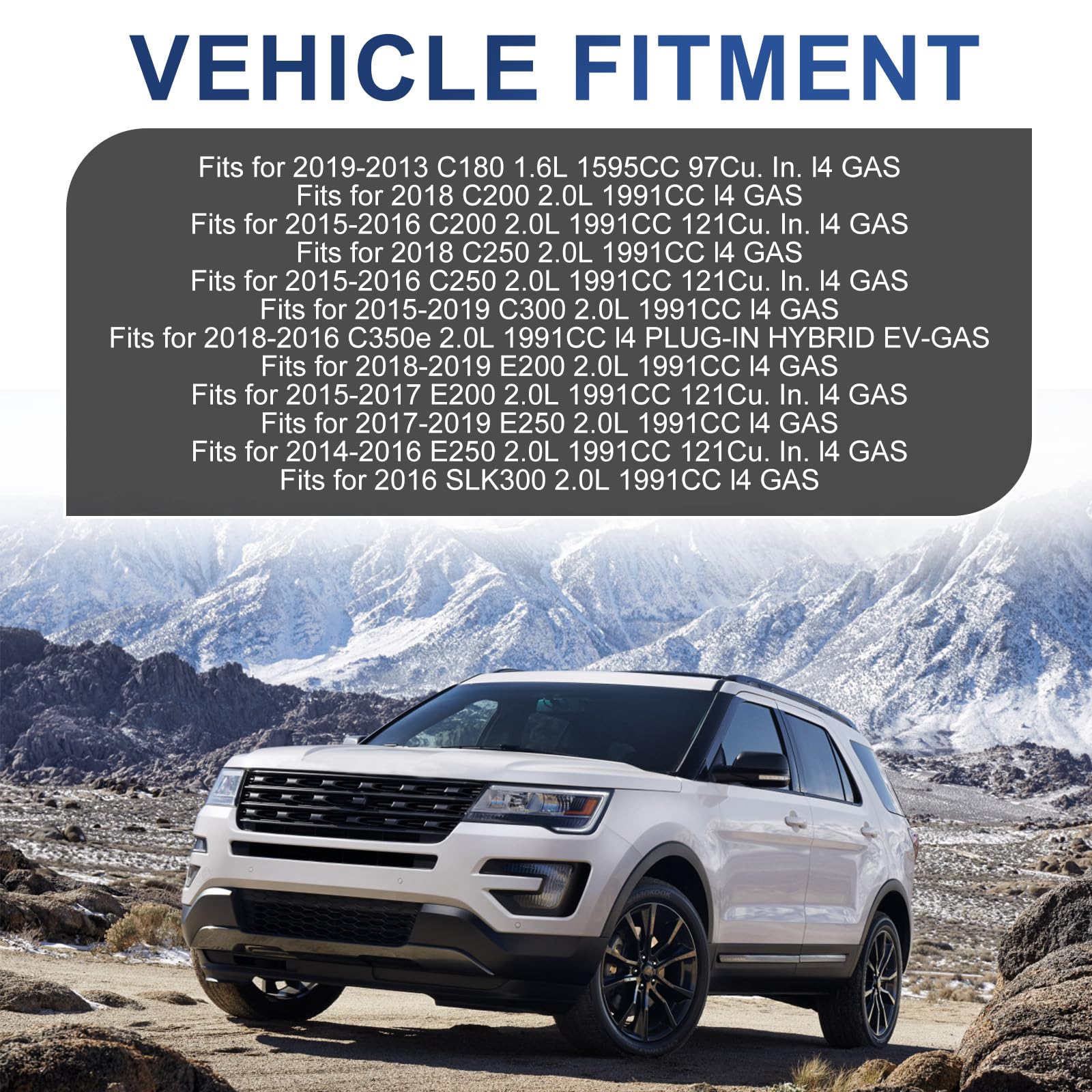 Ingkan M274 Engine Coolant Water Pump Fits For Mercedes M274 E16 E20 C180 C200 C250 C300 C350E E200 E250 Slk300 2013 2014 2015 2016 2017 2018 2019 1.6 2.0L Turbo Oe A2742000207 2742000107