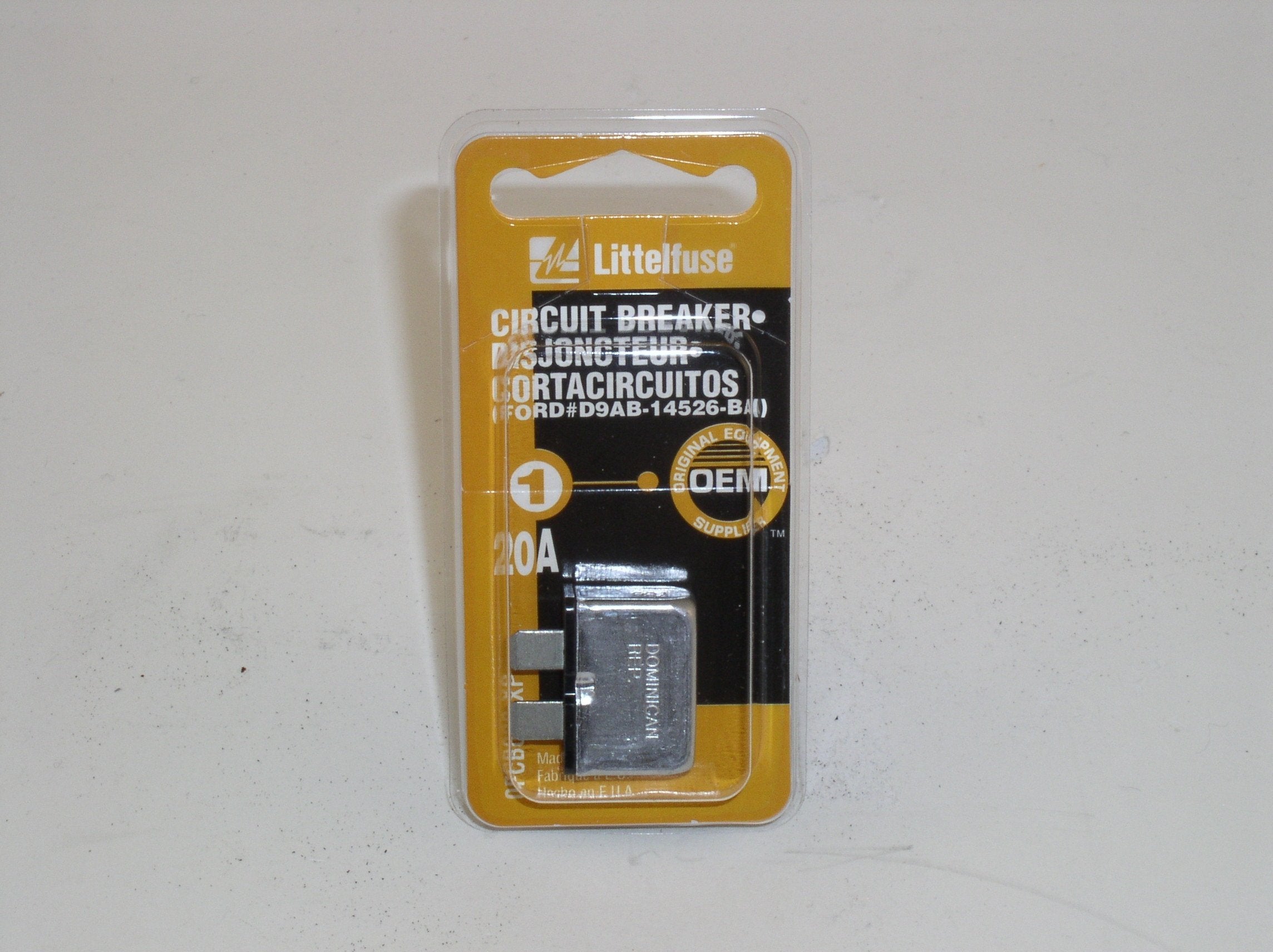 Littelfuse 0UCB020.XP 20 Amp Universal Circuit Breaker