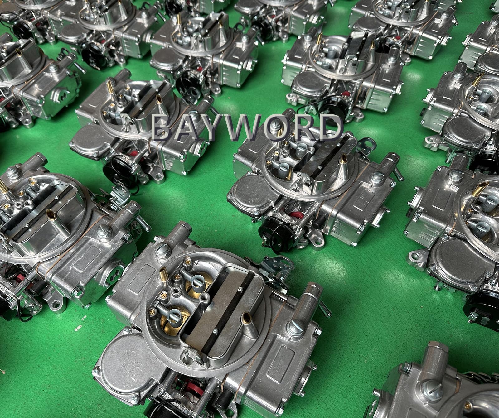 BAYWORD 4 Barrel Carburetor 600CFM Electric Choke for 1967-1989 Buick Chevy Chrysler Dodge Ford Mercury Oldsmobile V8 Engines