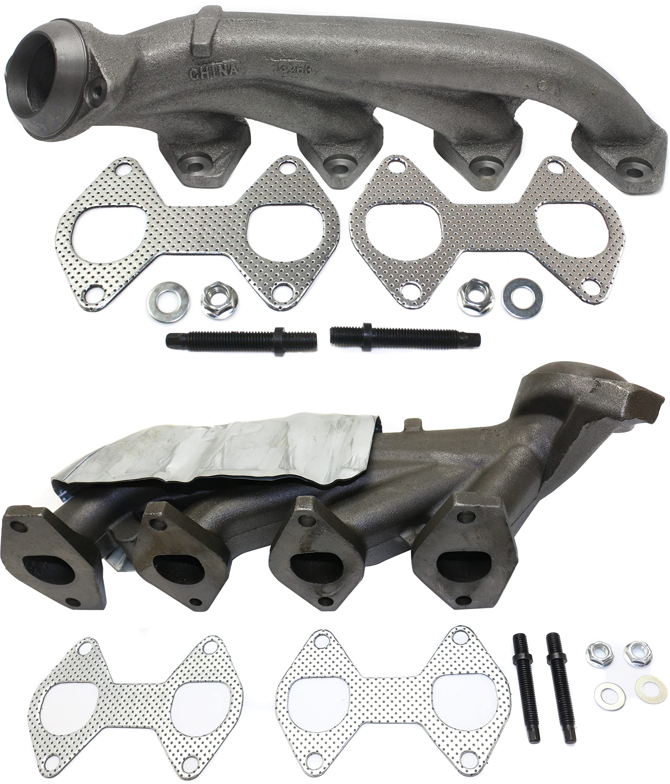 Garage-Pro Exhaust Manifold Set Of 2 Compatible With 2004-2009 Ford F-150, Fits 2005-2009 Ford Expedition, Fits 2005-2009 Lincoln Navigator 50-State Legal Driver And Passenger Side