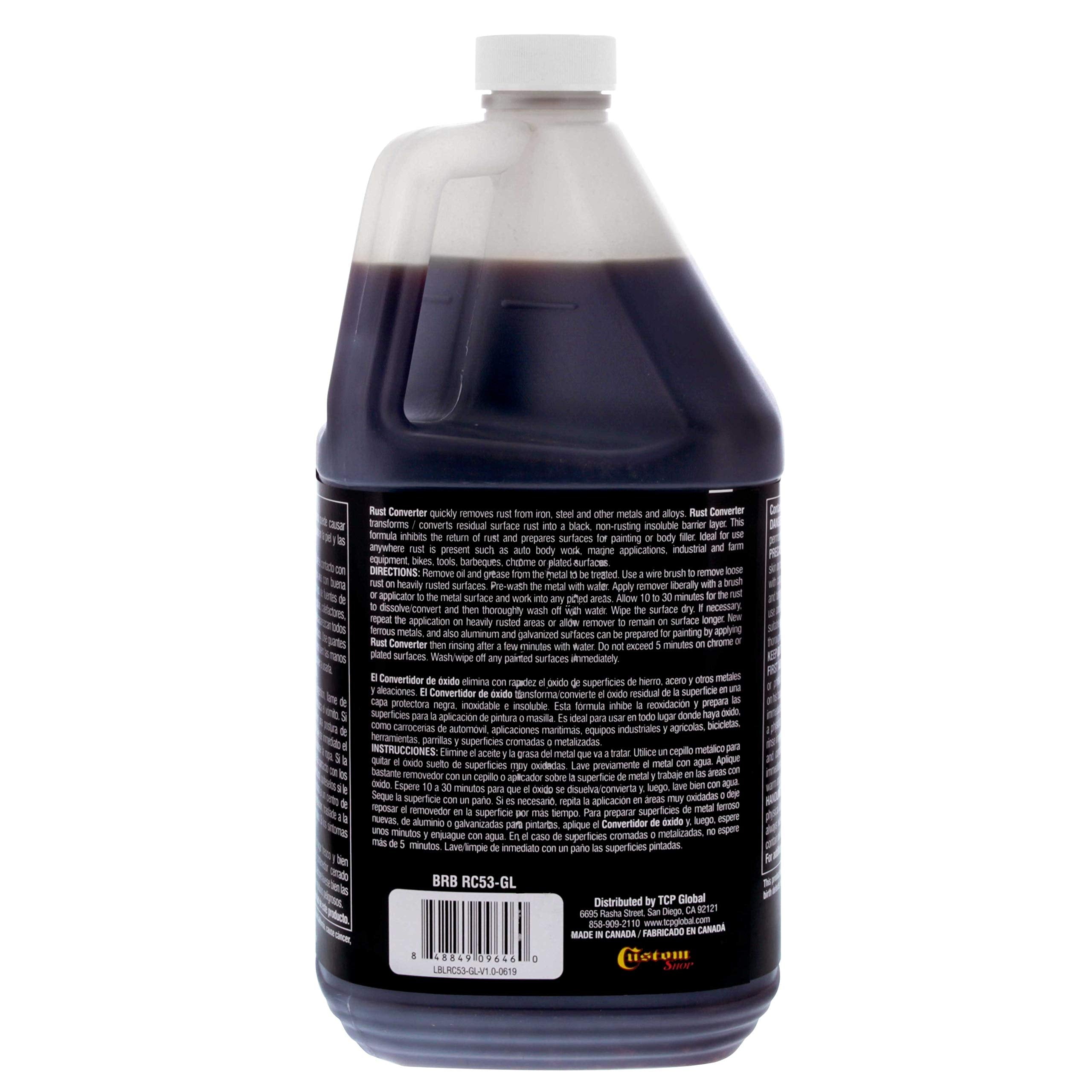Barrier Bond - Rust Converter, 1 Gallon, Anti-Rust Metal Coating, Rustpoofing Protection, Rust Remover & Inhibitor