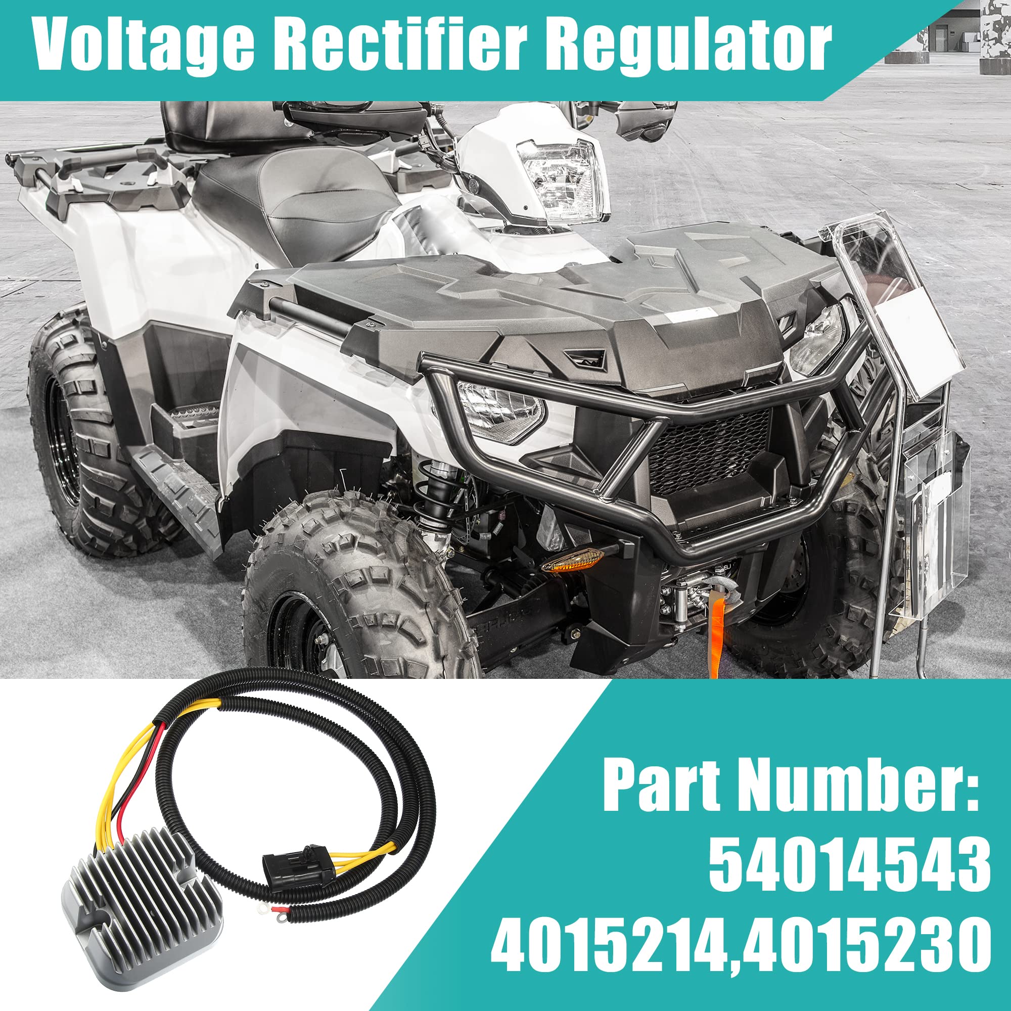 X Autohaux Atv Voltage Regulator Rectifier Replacement For Polaris Sportsman 325 450 Ho 570 Touring X2 2015-2018 For Polaris Haw