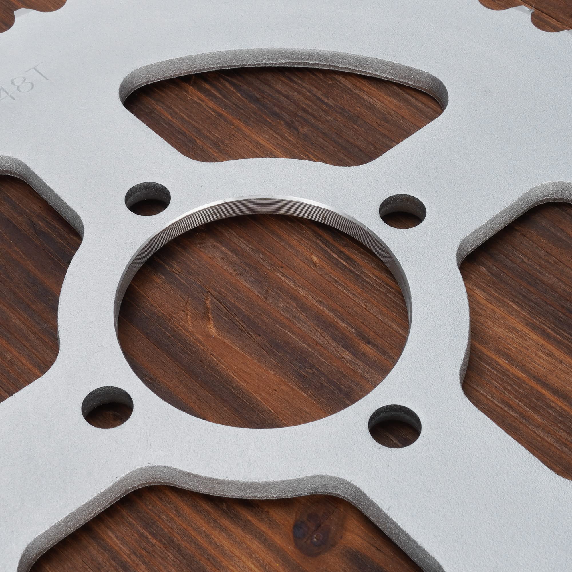 Rutu 420 Chain 48 Tooth 52Mm Go Kart Sprocket,Steel Motorcycle Rear Sprocket For 50Cc 90Cc 110Cc 125Cc Taotao Tforce Roketa Coolster Buyang Kymco Kazuma Sunl Chinese Atv Dirt Pit Bike Quad