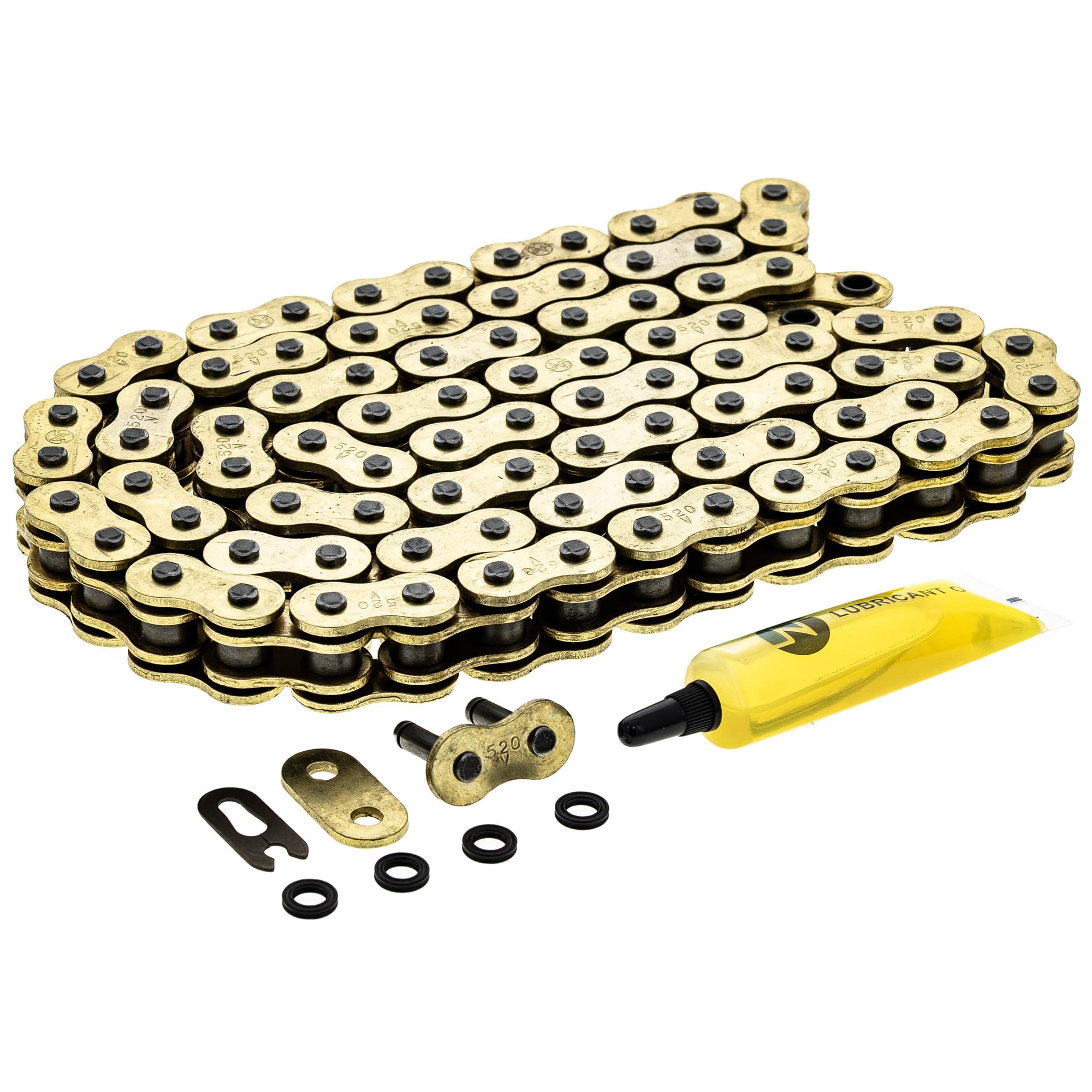 Niche Gold 520 X-Ring Chain 90 Links With Connecting Master Link