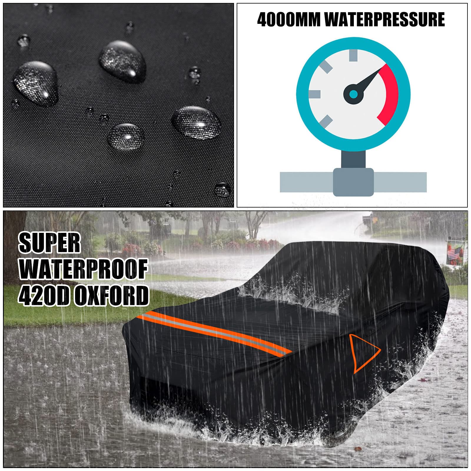 Waterproof Go Kart Cover Replace for 2015-2022 Polaris Slingshot Base/S/SL/SL LE/SLR/SL Icon Series/SLR Icon Series/R/R LE Model