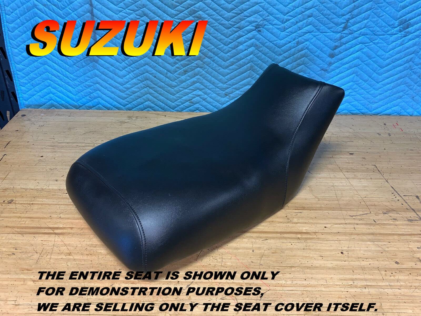 New Replacement Seat Cover Fits Suzuki Ozark 2002-09 Ltf250 Black 331