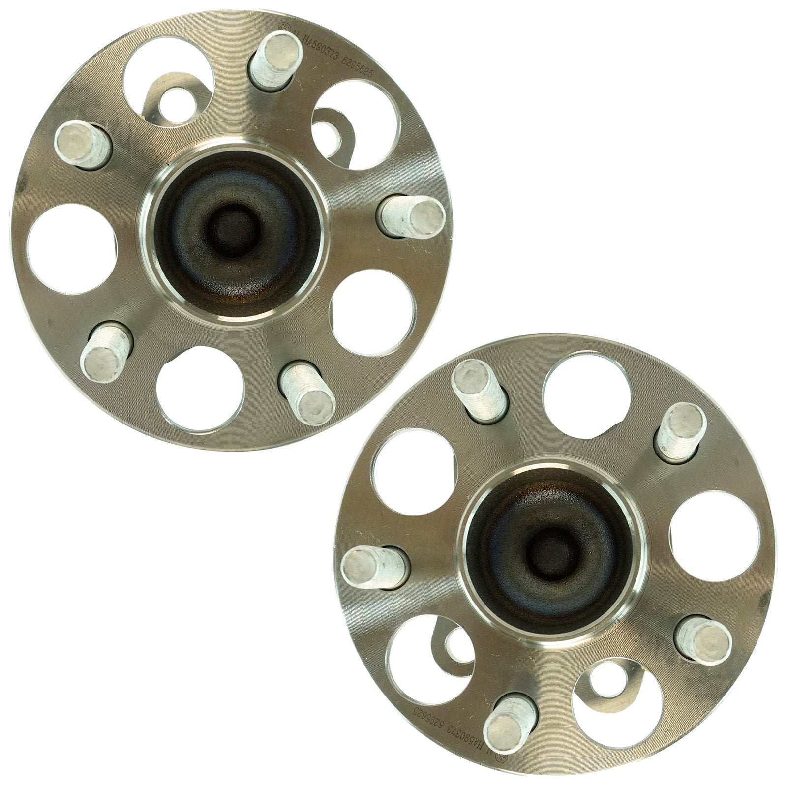 Trq Rear Wheel Hub Bearings Assembly Set Compatible With 2010-2015 Toyota Prius 2012-2015 Prius Plug-In