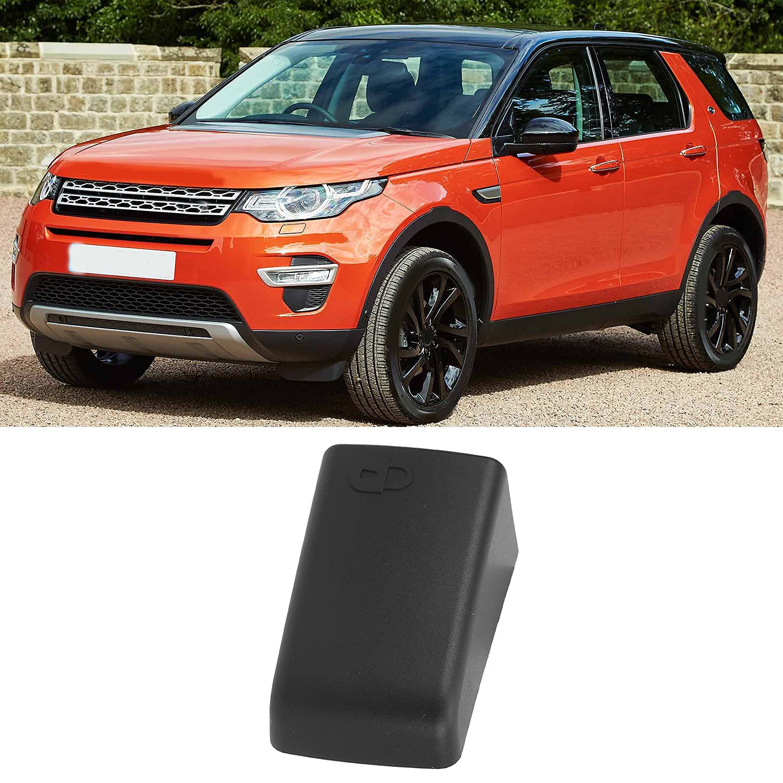 Qiilu Car Door Driver Handle Cover,Door Driver Left Handle Cap Lr032995 Fit For Land Rover Lr2 2008-2013/Lr3 2005-2009/Lr4 2010-2013