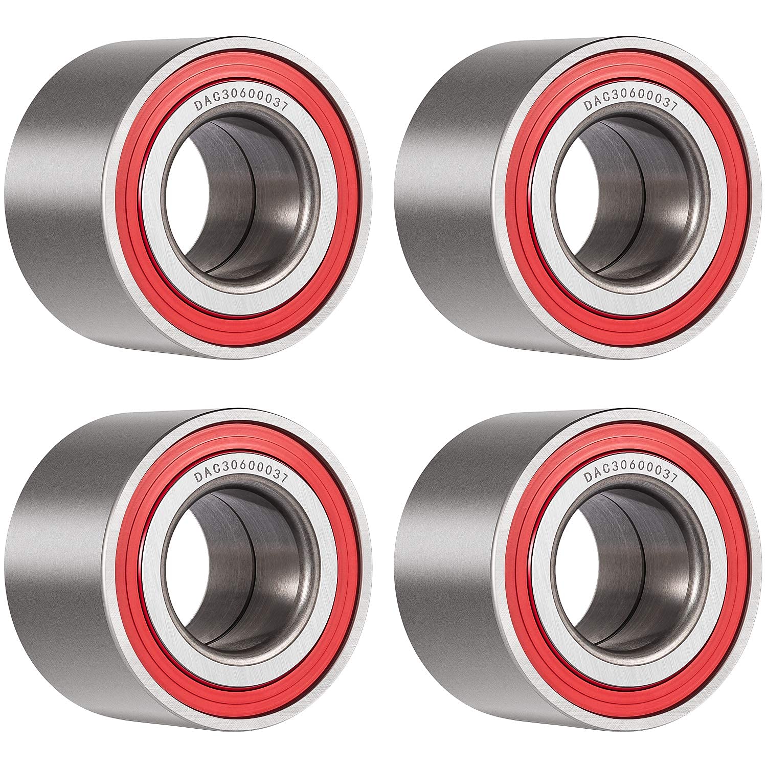 4 Wheel Bearing Kit For 05-19 Can-Am Outlander & Commander 1000 850 800 650 570 500 450 400, Replaces Oem 293350040 705400088 293350118 (4 Pcs)