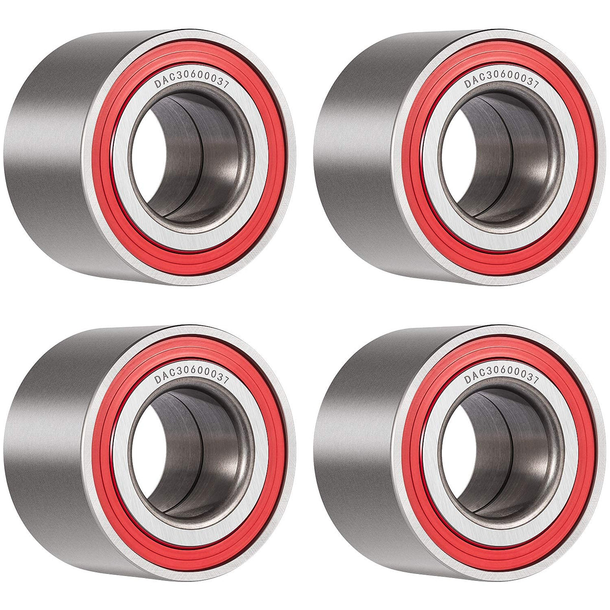4 Wheel Bearing Kit For 05-19 Can-Am Outlander & Commander 1000 850 800 650 570 500 450 400, Replaces Oem 293350040 705400088 293350118 (4 Pcs)