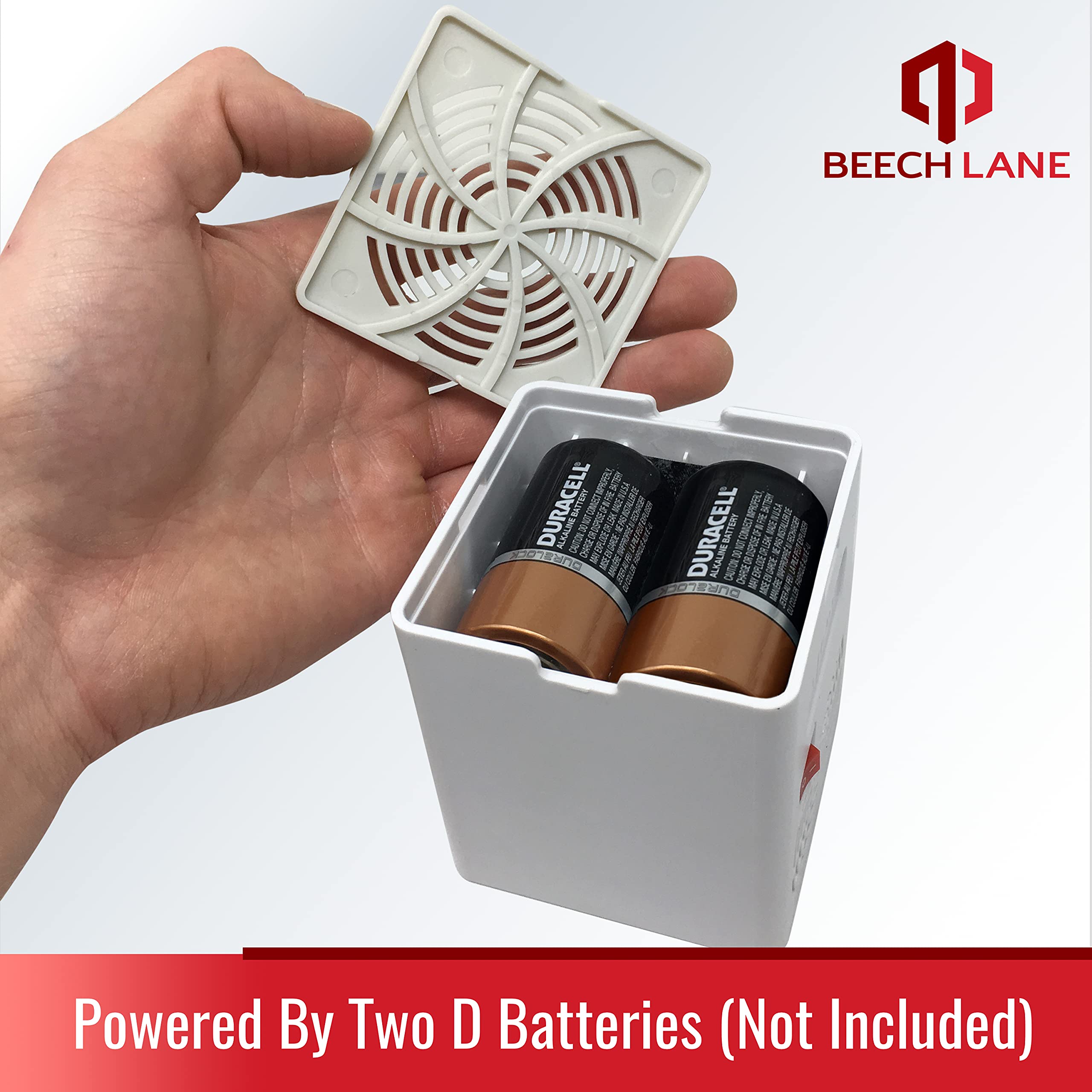 Beech Lane Rv Fridge Fan, Patented, High Power 3,000 Rpm Motor, Easy On And Off Switch, Multiple Side Vents Increase Airflow, Durable Construction, Efficiently Cools Refrigerator (Natural)