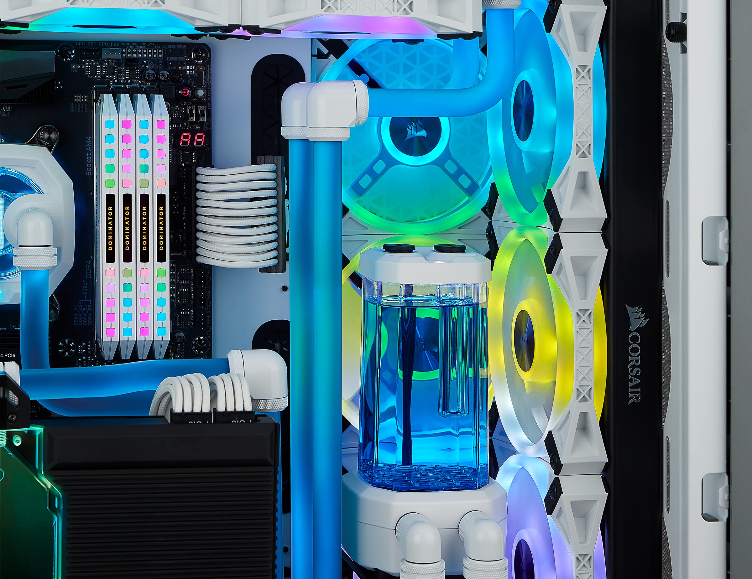 Corsair Hydro X Series, Xl8, Performance Coolant, 1L, Translucent Blue