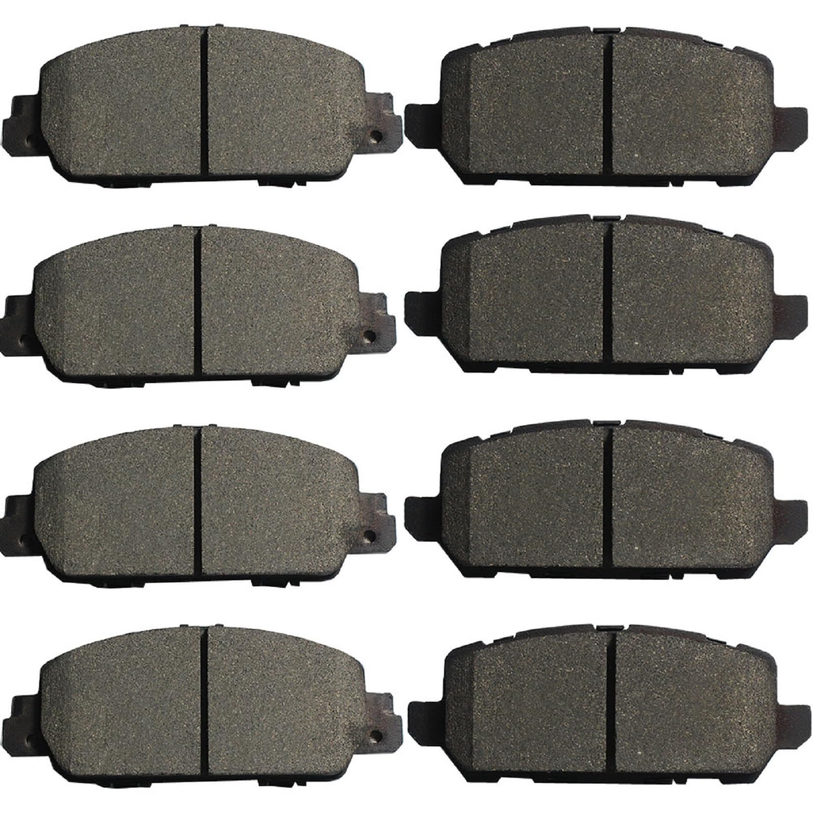 Sipautec-8Pcs Front Rear Ceramic Brake Pads Compatible With 2016 2017 2018 2019 2020 2021 Honda Hr-V All Trims