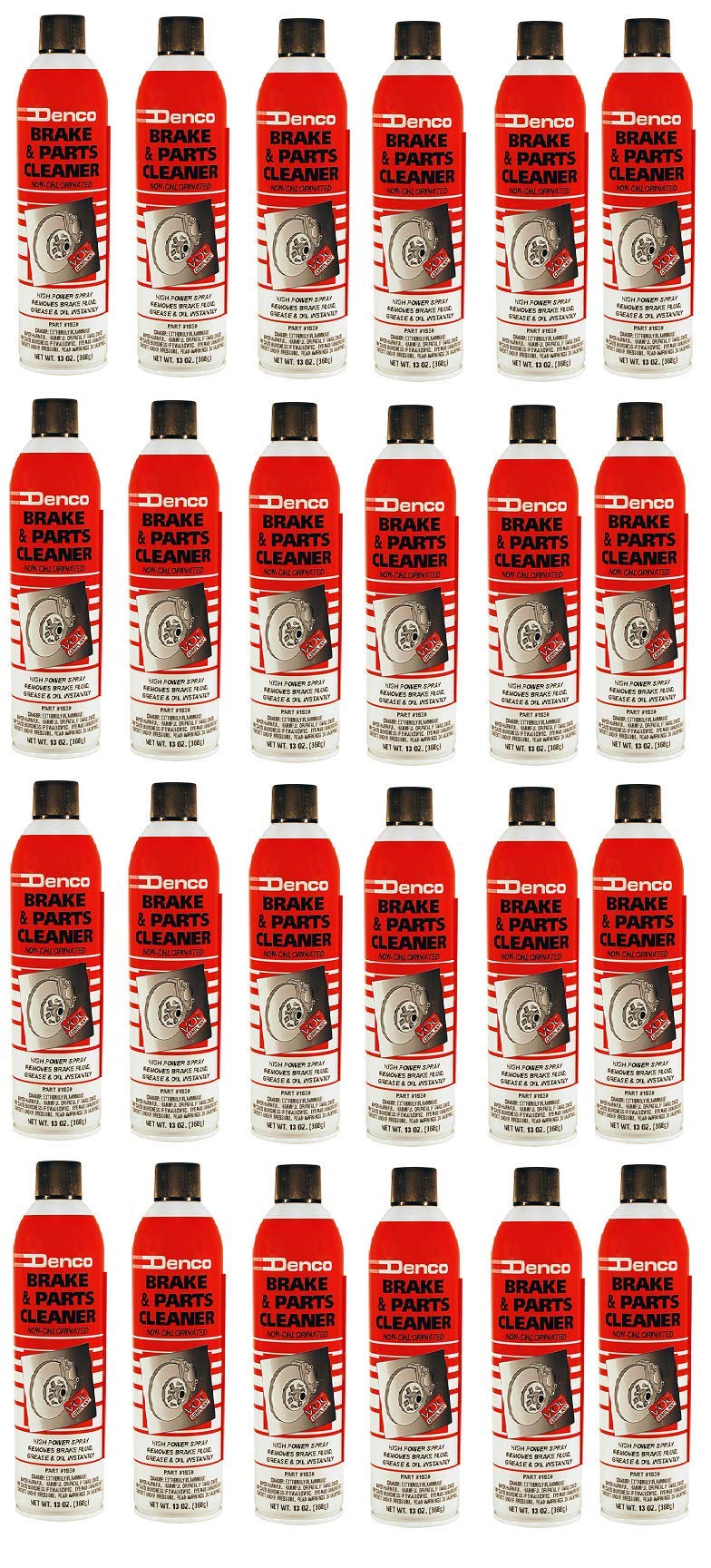 Denco #1930 Brake & Parts Cleaner - 13 Oz Net Wt - 15.3 Fl Oz - 12 To 88 Pack (24)