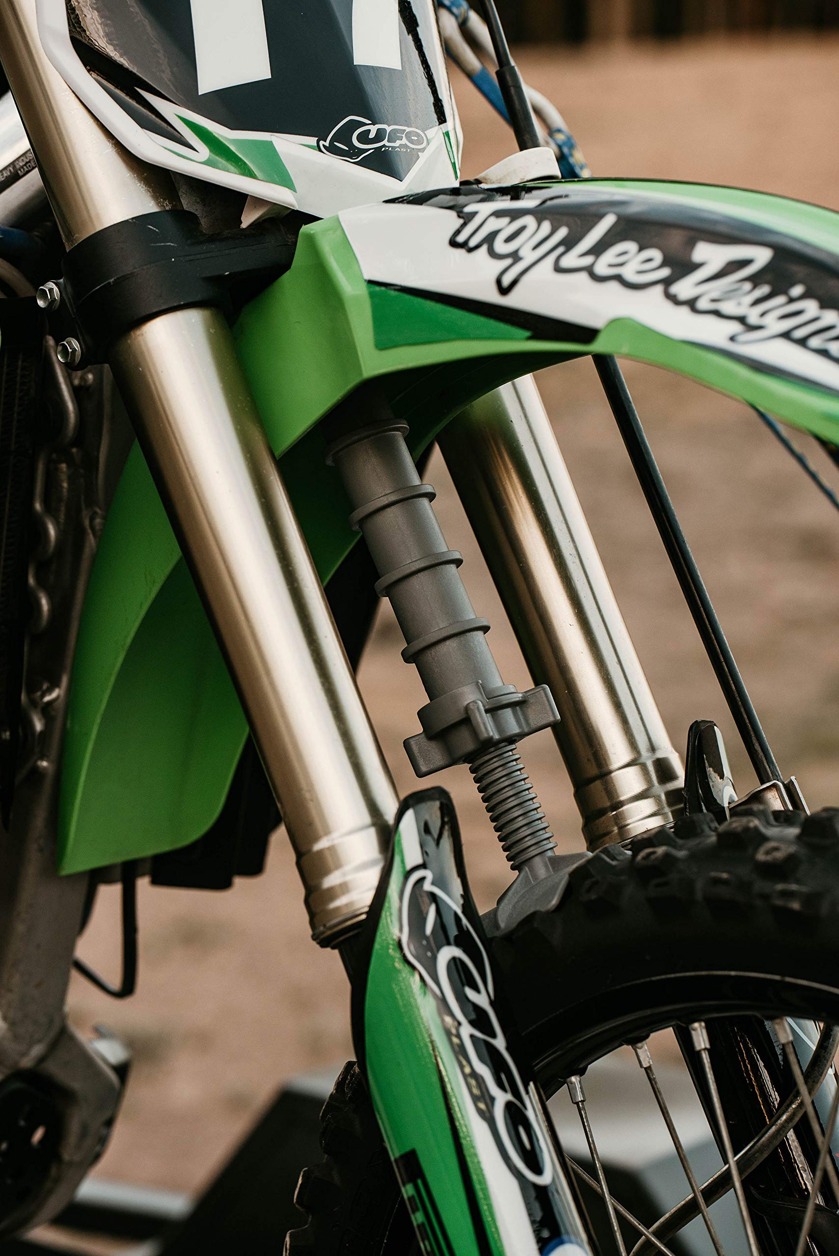 Adjustable Motorbike Fork Support, 100mm* to 350mm, Fork Guard, Dirt Bike Fork Saver, Fork-King, Suspension Fork Support Guard, 