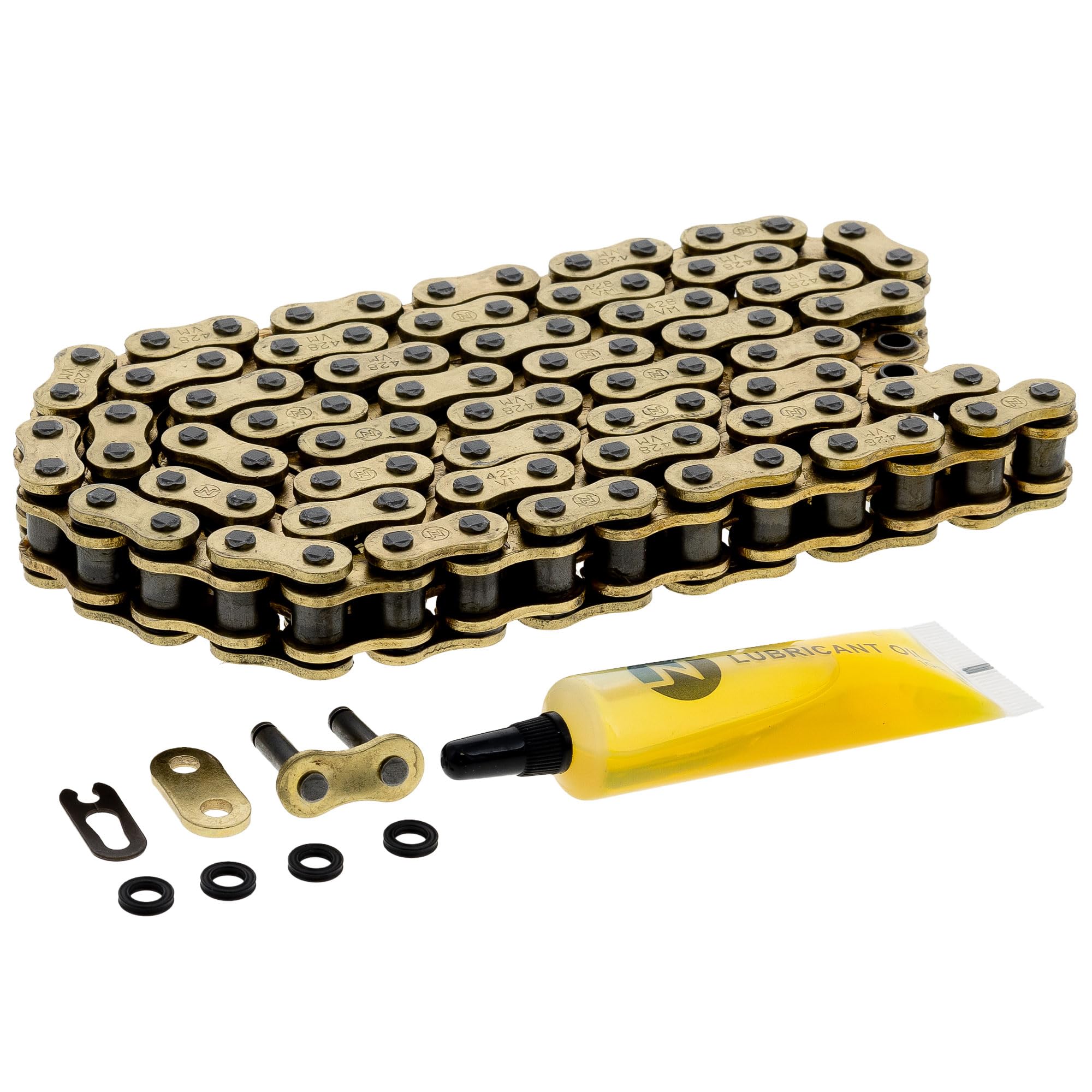 Niche Gold 428 X-Ring Chain 94 Links With Connecting Master Link