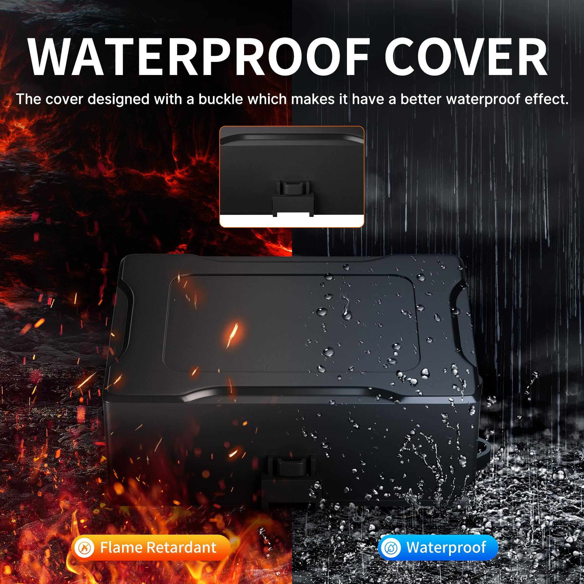 Joinfworld Relay Box Fuse Relay Box 12V Automotive Universal Fuse Panel With 6 Way Relays And 14 X Atc/Ato Blade Fuses 12 Volt F