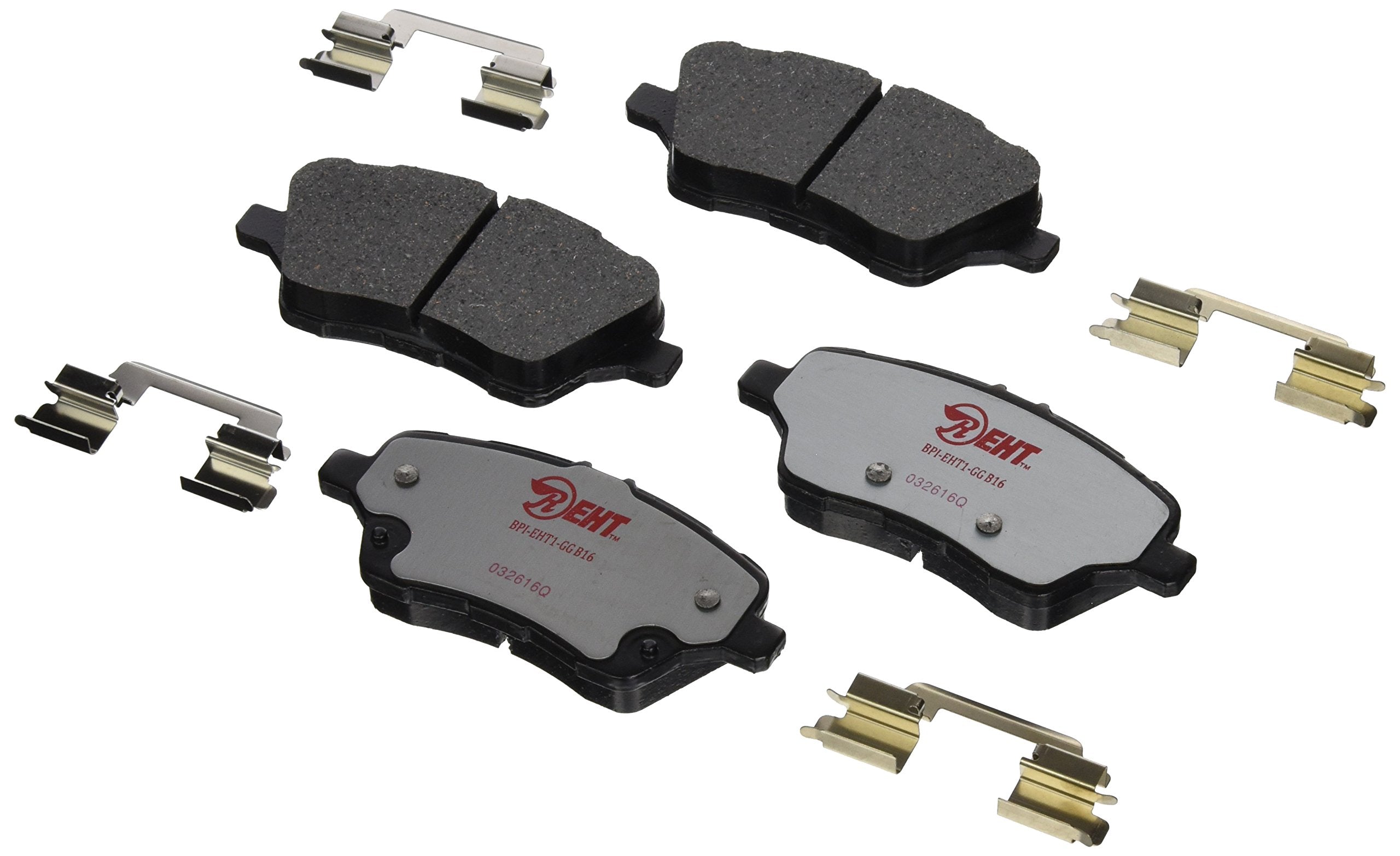 Raybestos Element3 Ehttm Replacement Front Ceramic Brake Pad Set For Select 2014-2018 Ford Fiesta Model Years (Eht1730H)