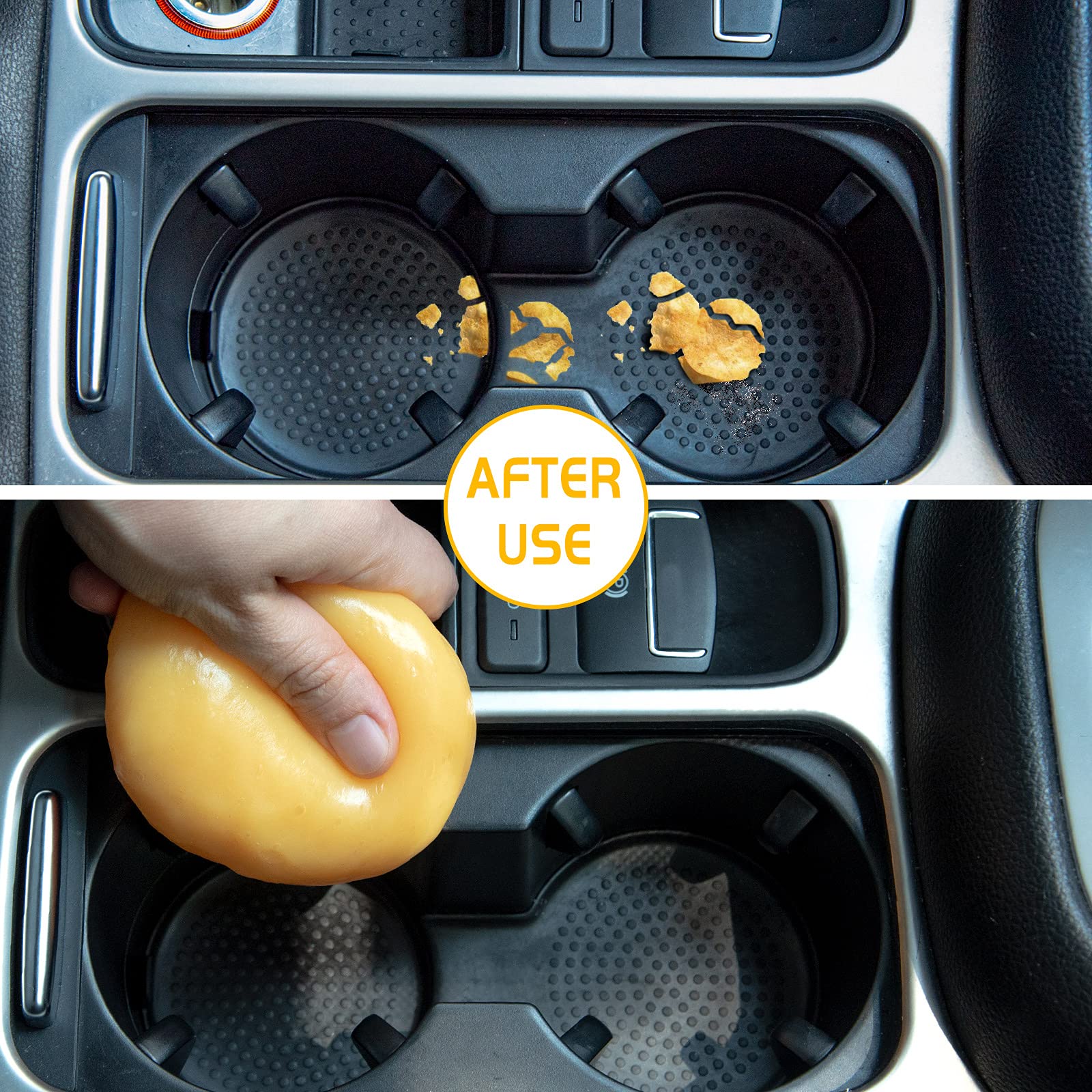 Ticarve Cleaning Gel For Car Putty Car Cleaning Auto Gel Detail Tools Car Interior Cleaner Universal Dust Removal Gel Car Vent C