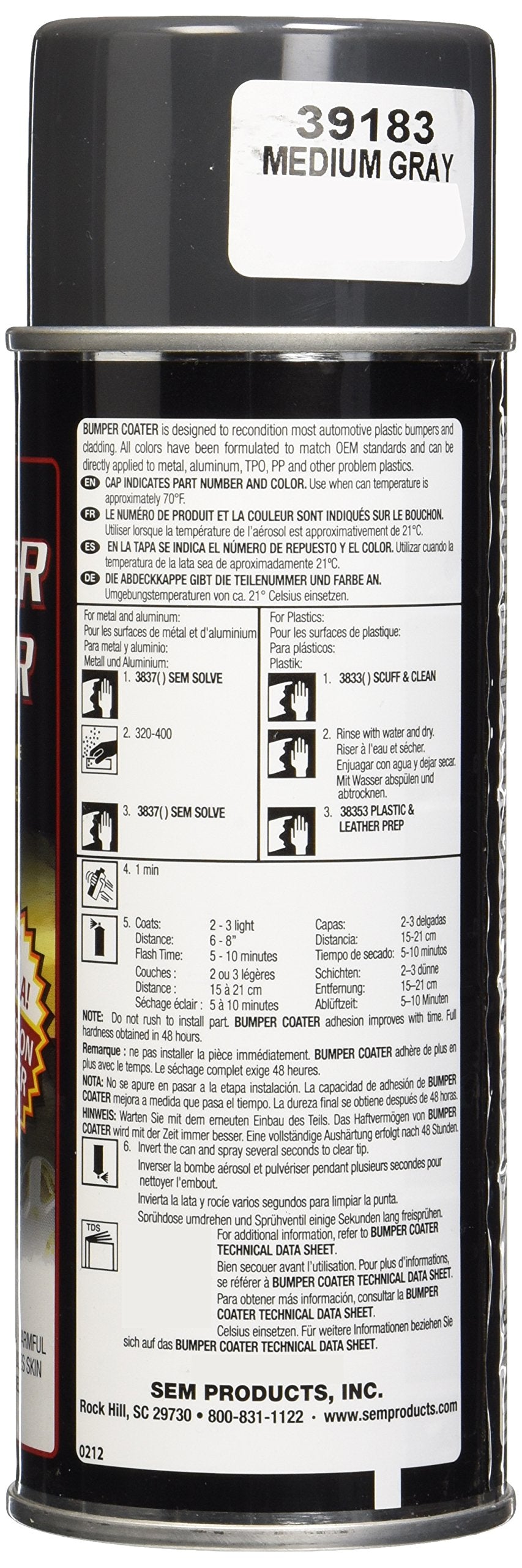 Bumper Coater - Medium Gray