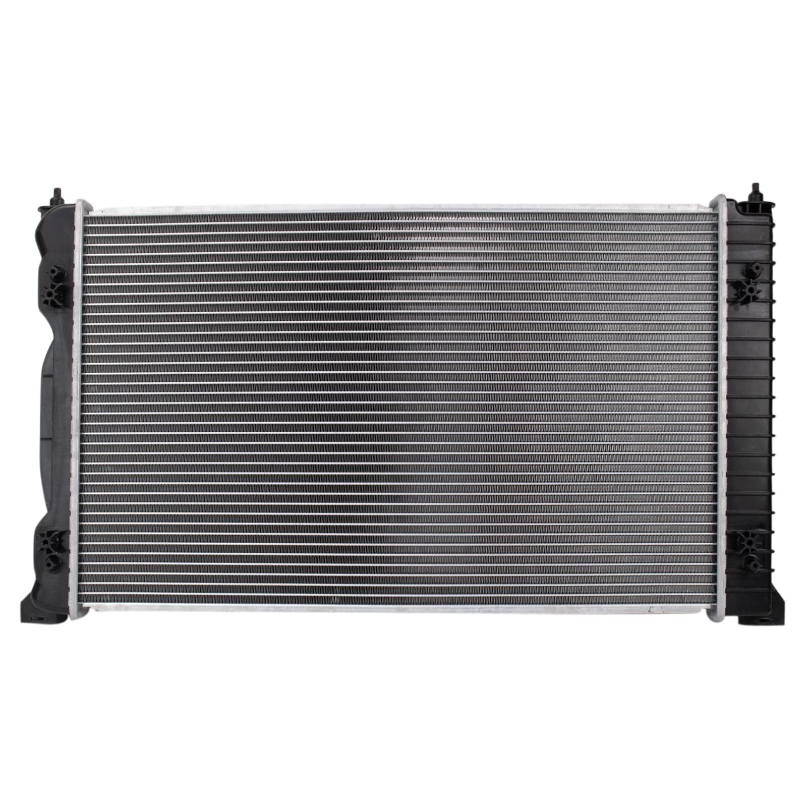 Trq Radiator Assembly Aluminum Core Compatible With 02-08 Audi A4 A4 Quattro Au3010128 Cu2556 Cu2557 Cu2823