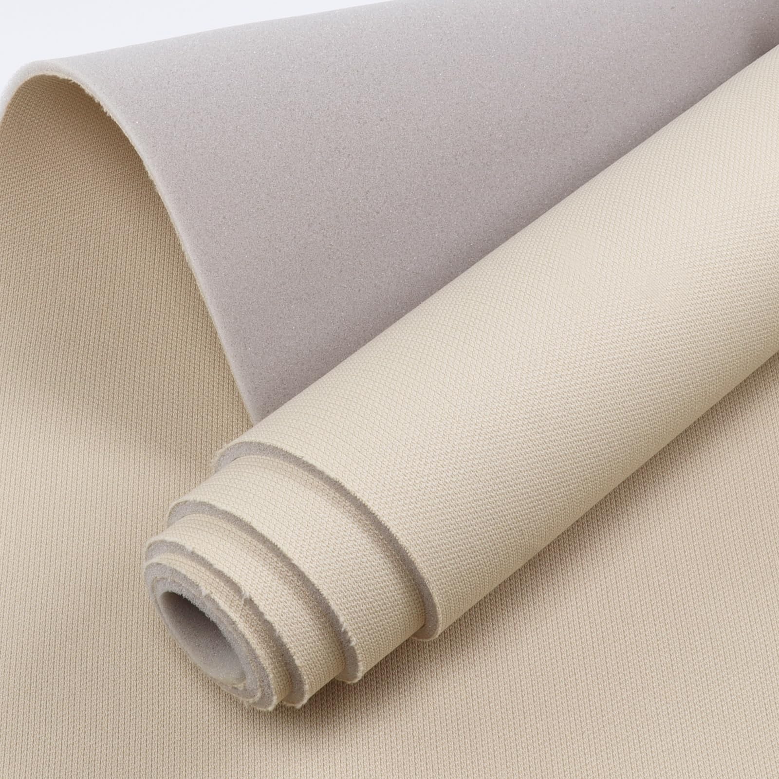 SBWLKJ Headliner Fabric Mesh Type with Foam Backing 60'' Wide by 120'' Flat Knit Headliner Material Car Roof Upholstery Fabric f