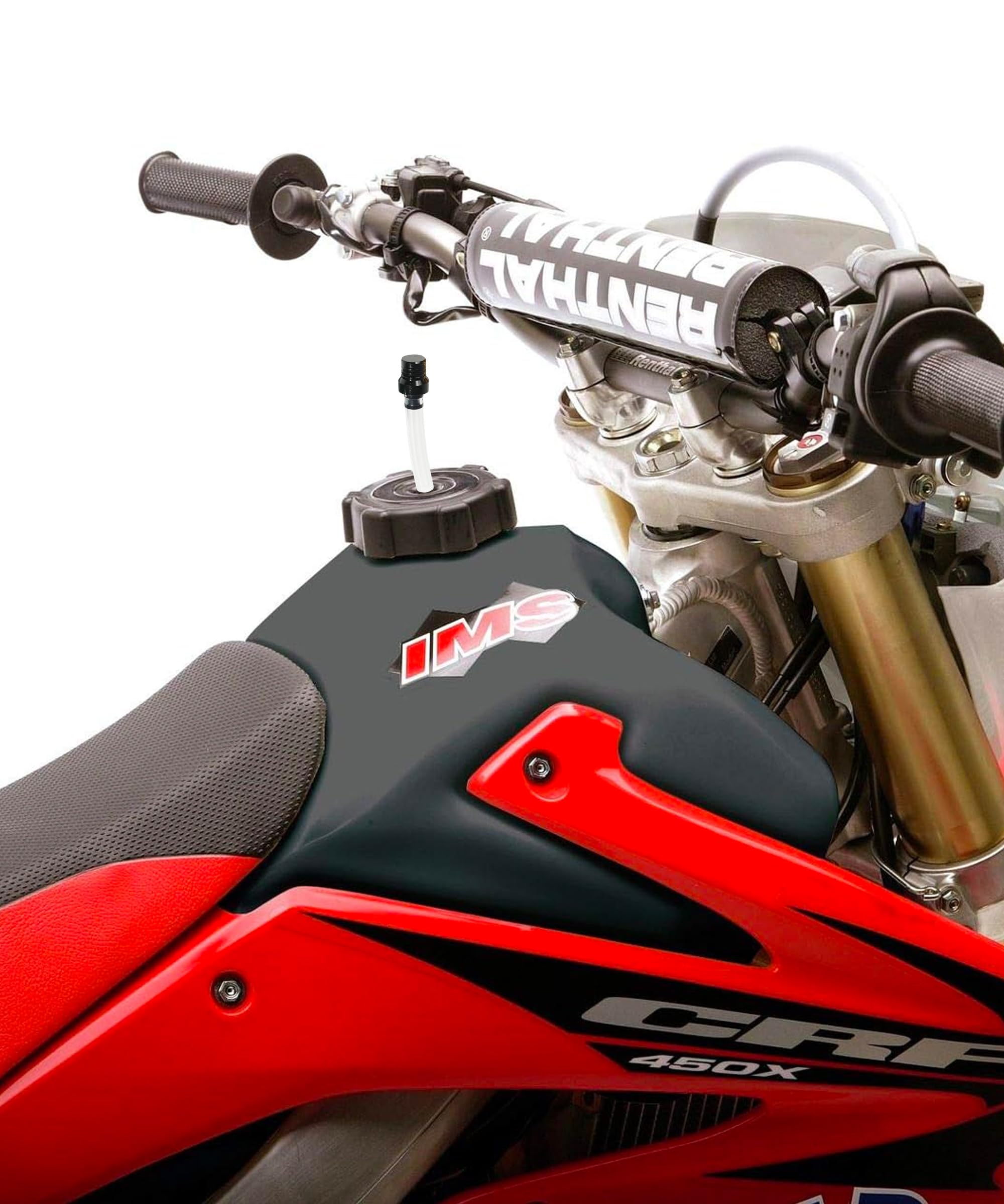 ESEWALAS 5PCS Motorcycle Gas Tank,Motorcycle Fuel Tank Air Vent Gas Cap Fuel Gas Tank Cap,Car Accessories Breathing Tube Hose Tw