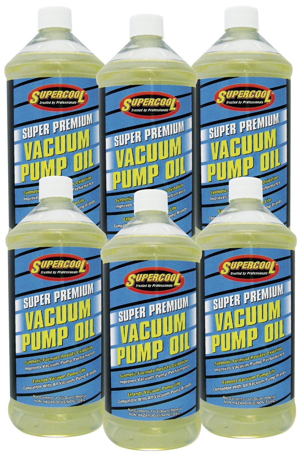 Tsi Supercool V32-6Cp Premium Quality Vacuum Pump Oil, 32 Oz, 6 Pack