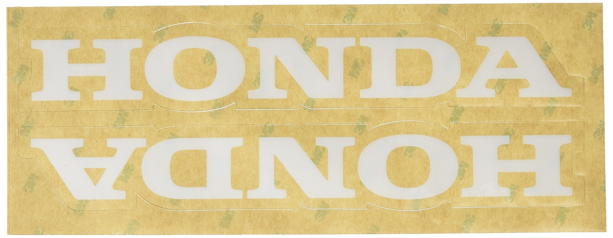 Factory Effex 06-44304 White 'Honda' Universal Swing Arm Sticker