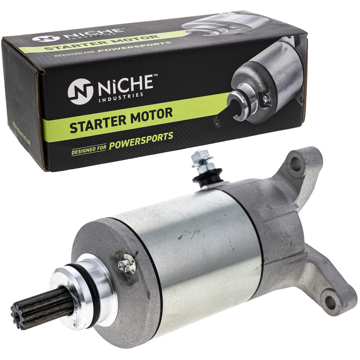 Niche Starter Motor For Suzuki Ozark 250 Quadsport Z250 King Quad 250 Quadrunner 230 160 31100-02C10 31100-02C01 Atv
