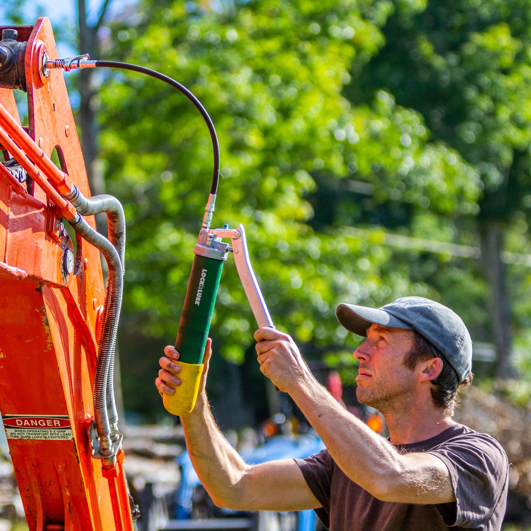 Locknlube Lever Grip Grease Gun