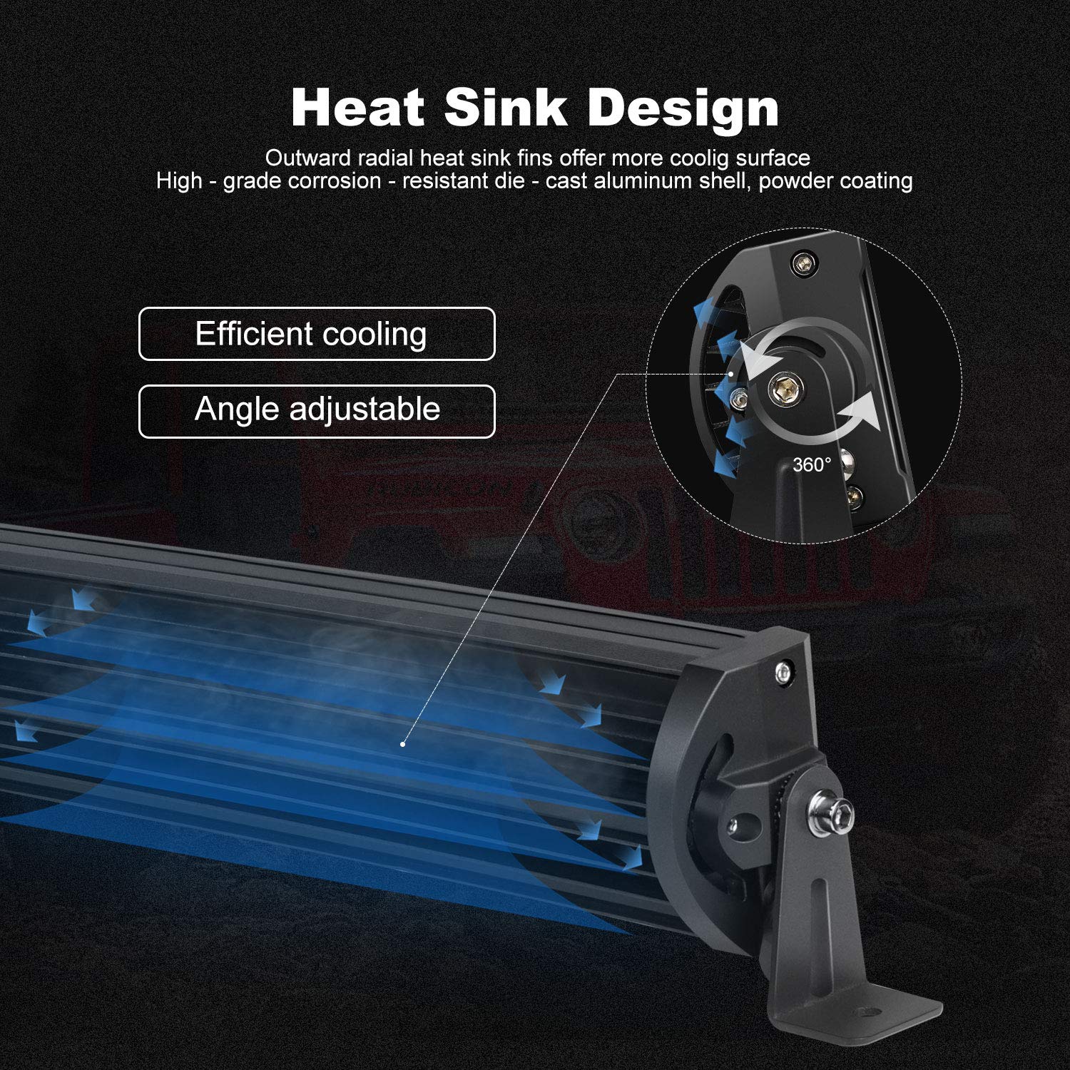 32'' Led Light Bar Curved Terrain Vision Triple Row 672W Flood Spot Combo Beam Off Road Lights 2Pc 4Inch 60W Driving Fog Lights