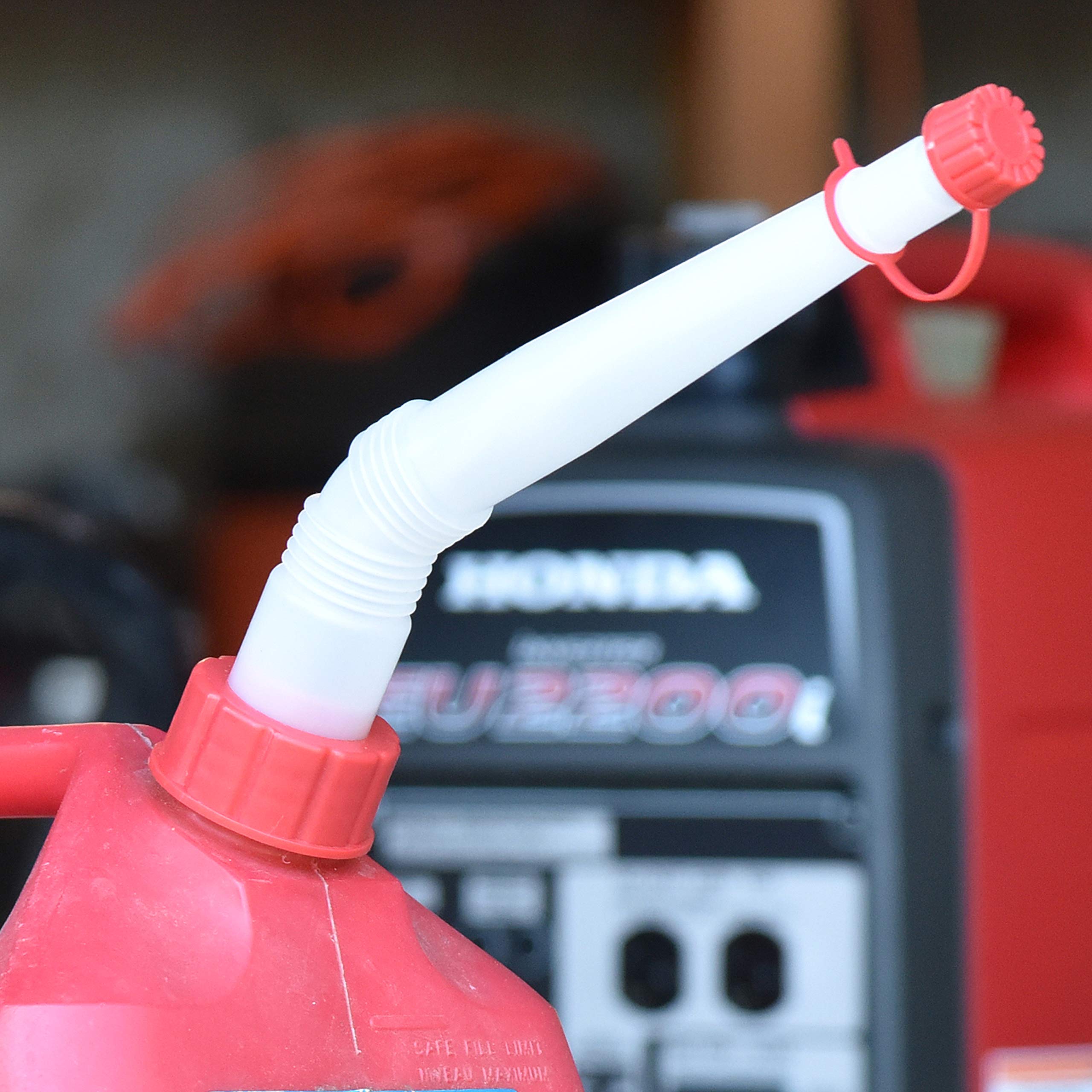 Cm Concepts® Gas/Water Can Long Angled Spill-Free Spout Nozzle & Vent Replacement Kit W/Filter Screen Old Style (2)