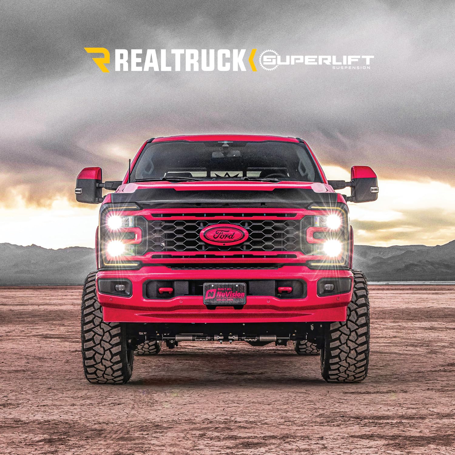 Realtruck Superlift Suspension Dual Steering Stabilizer Kit For Ram 2500/3500 | Bilstein 5100 Series Cylinders | 92709 | Fits 2009-2013 Ram 2500; 2009-2012 3500 4Wd With 3 Of Lift Or More