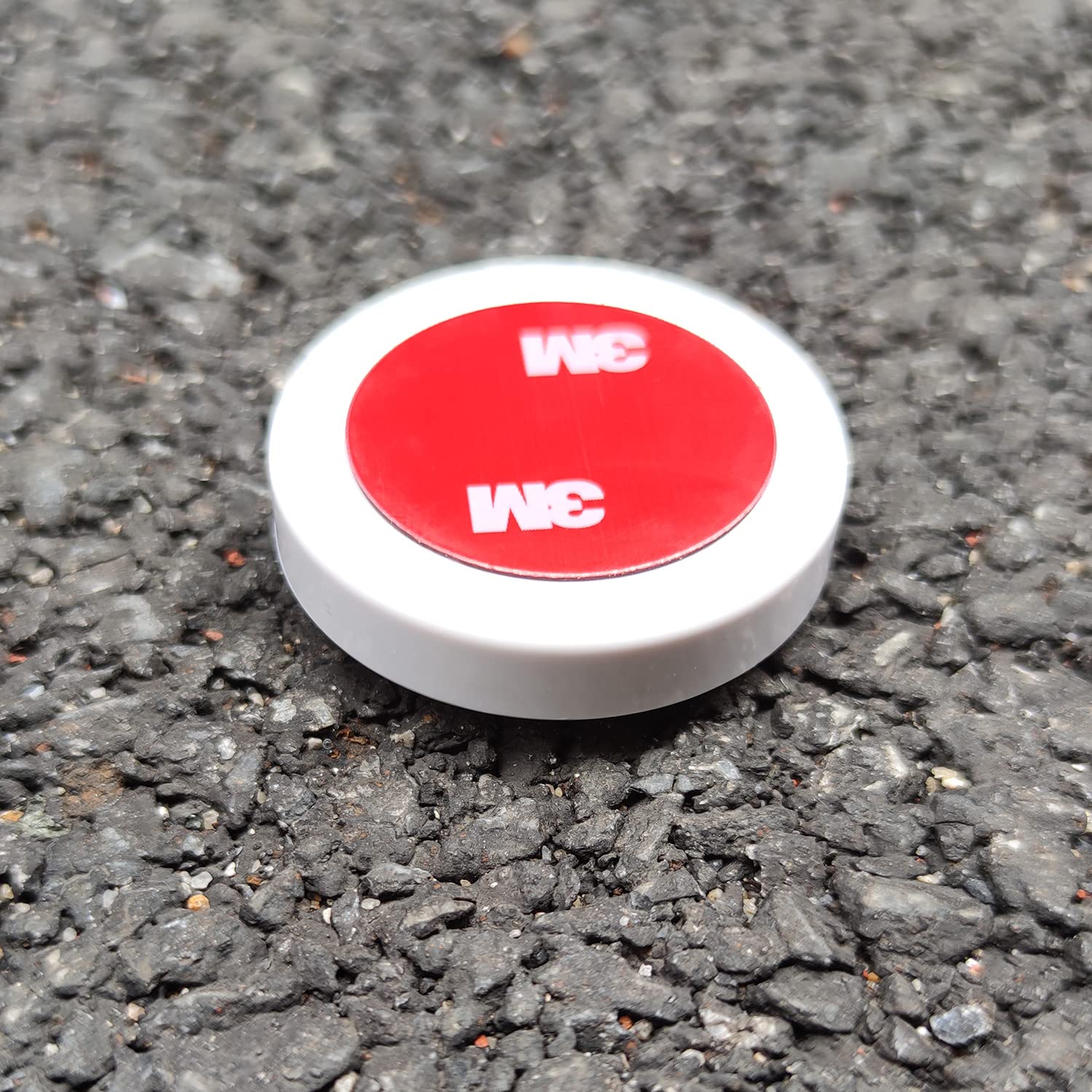 2Pcs Ultra Small Blind Spot Mirror,1.57' Smaller Round Hd Glass Convex Rear View Mirror,Strong Adhesive Mirror For Car, Van, Suv And Trucks (1-9/16'(40Mm), White Frame)