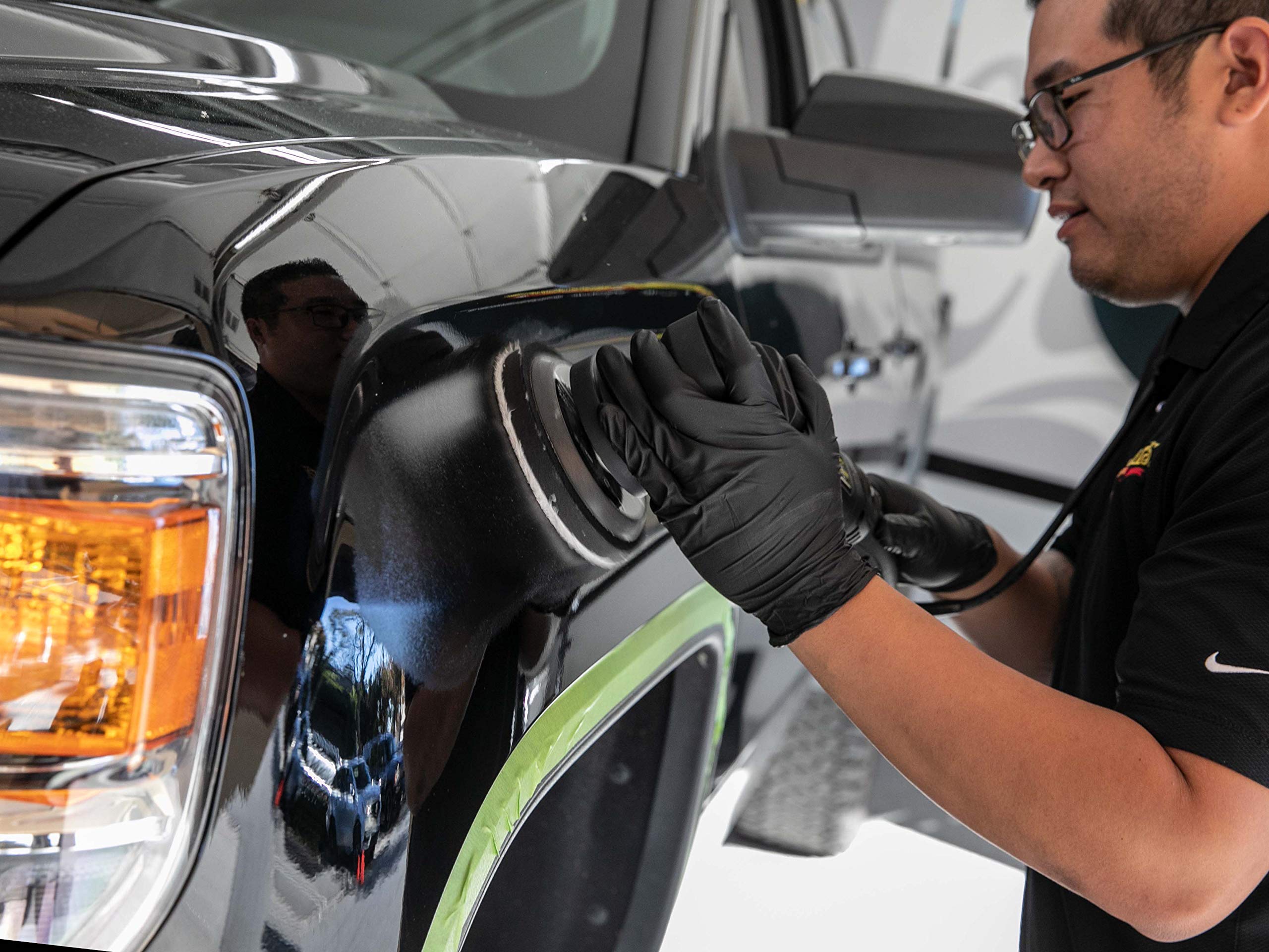 Meguiars Professional Da Microfiber Finishing Wax D30101 - Pro Car Polish Removes Light Defects While Adding Protection, Ideal F