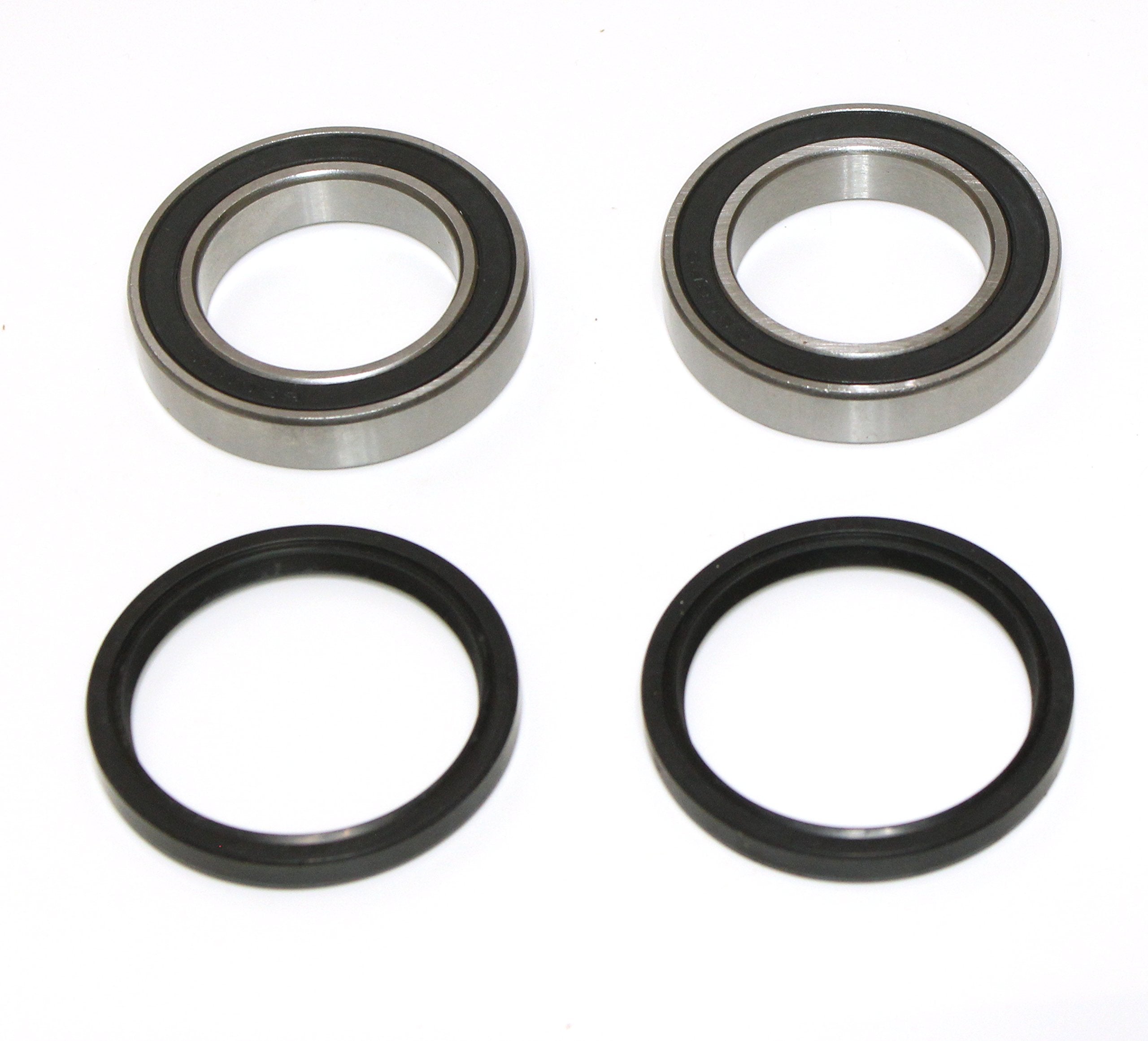 Rear Axle Bearings and Seals Kit Compatible with Honda ATV models ATC350X ATC250R TRX250X & 250 R TRX300EX 300 EX TRX400 X 400X
