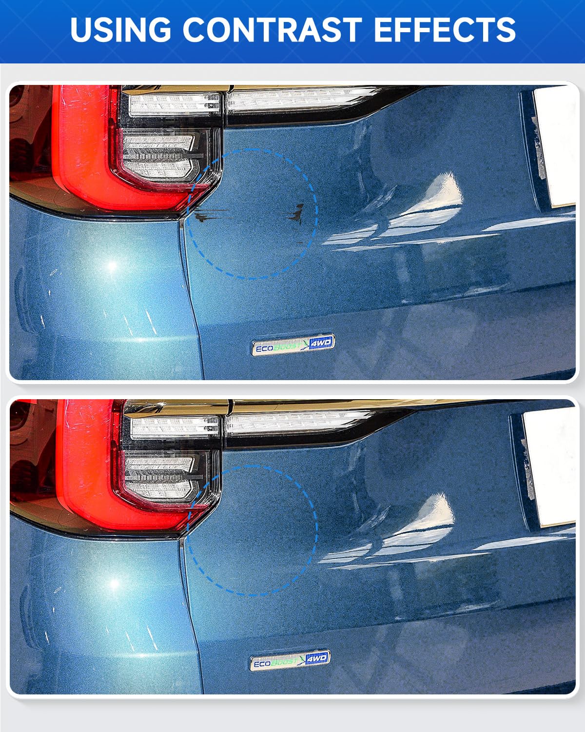 N1 Blue Jeans Metallic Touch Up Paint Compatible with Ford Exact Match Touch Up Paint Car Scratch Repair